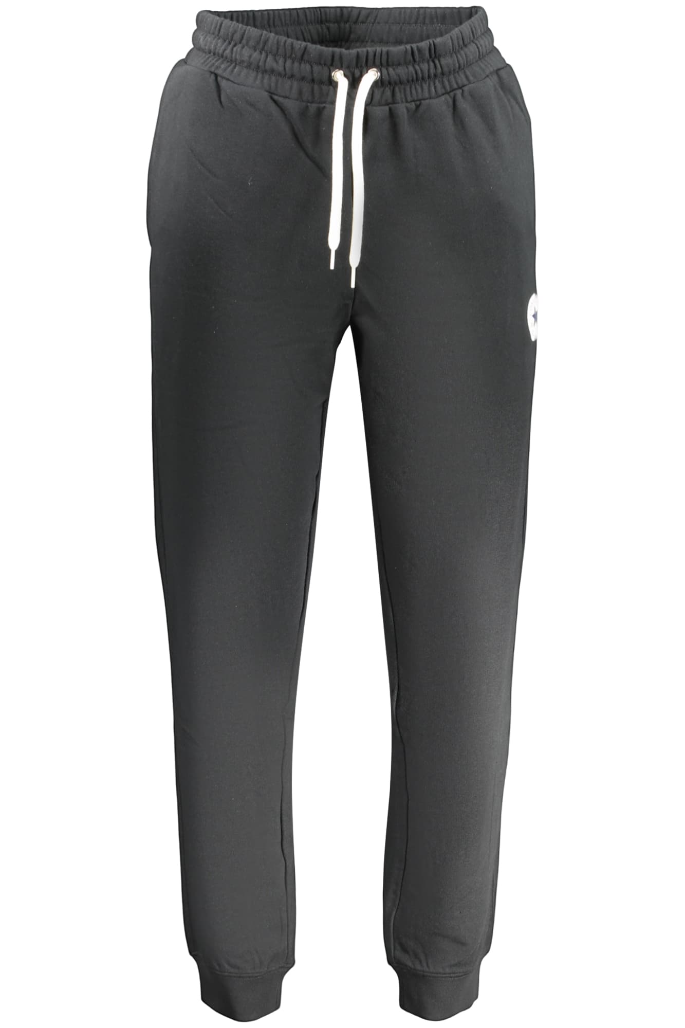 CONVERSE PANTALONE TUTA LUNGO UOMO NERO