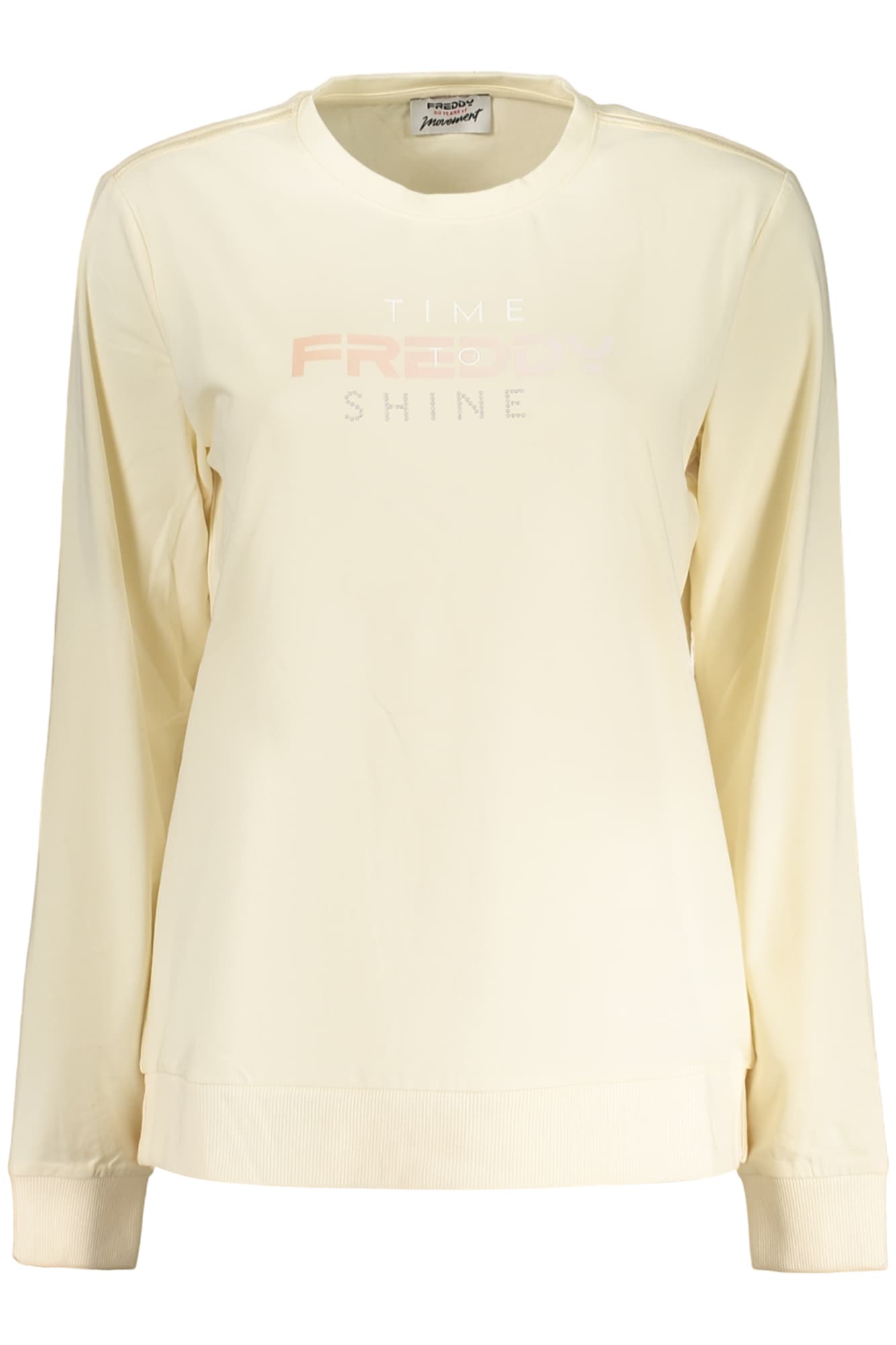 FREDDY T-SHIRT MANICHE LUNGHE DONNA BEIGE - Immagine principale