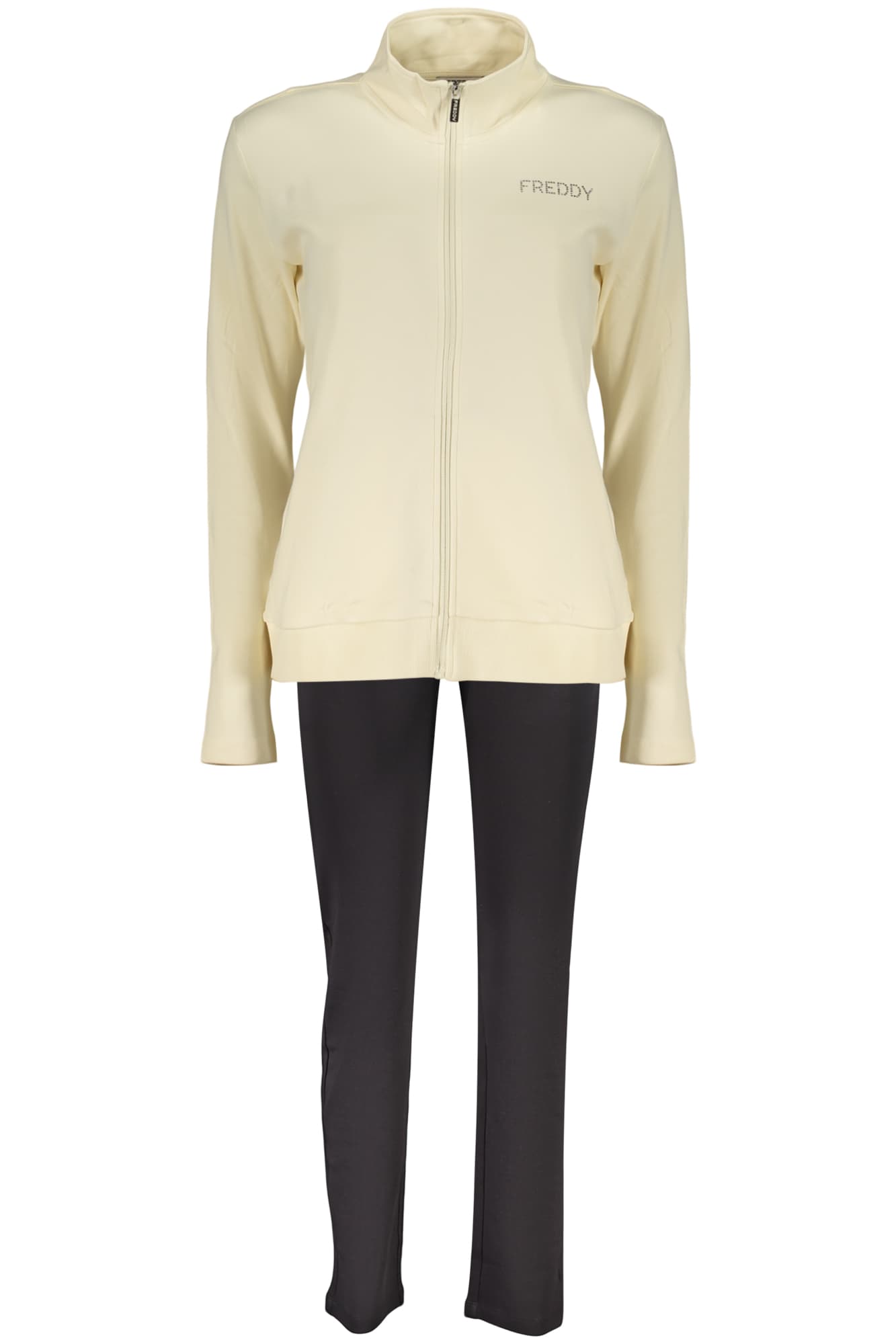 FREDDY FELPA CON ZIP DONNA BEIGE