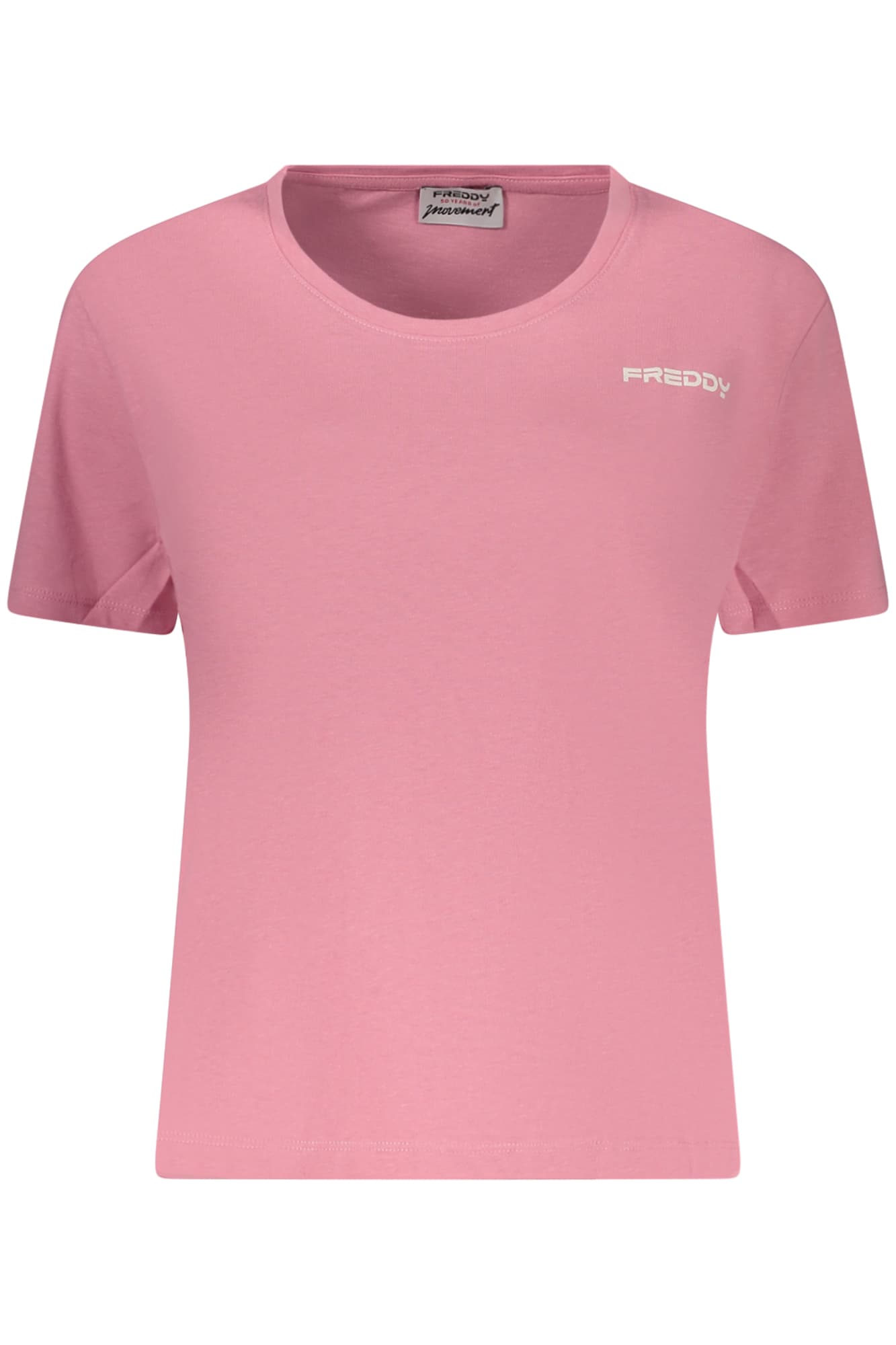 FREDDY T-SHIRT MANICHE CORTE DONNA ROSA - Immagine principale