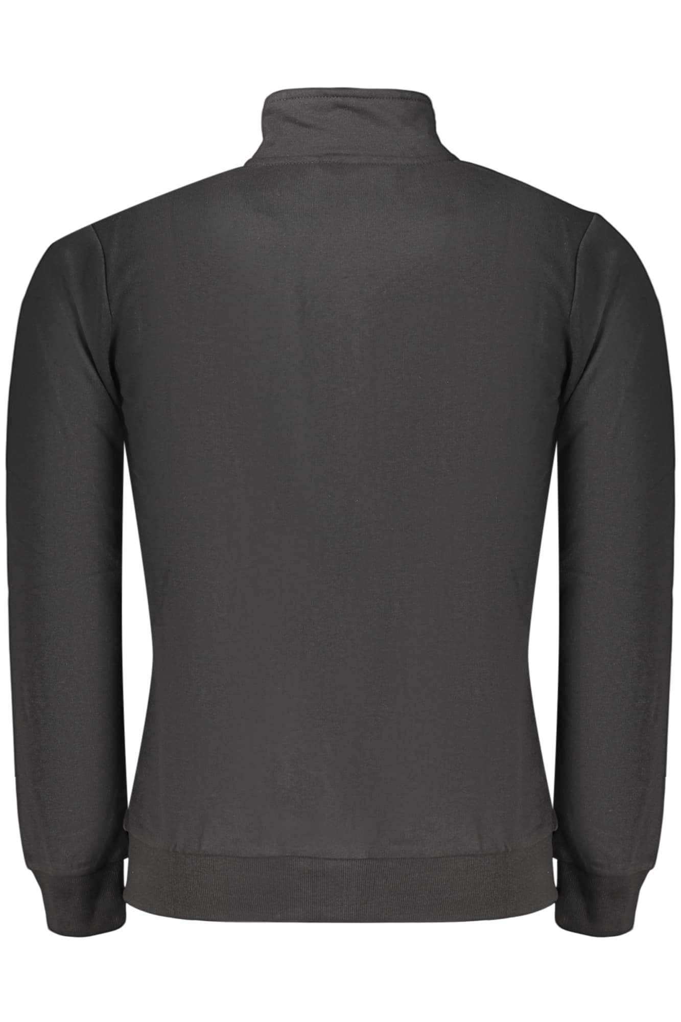 U.S. GRAND FELPA CON ZIP UOMO NERO - Miniatura 2
