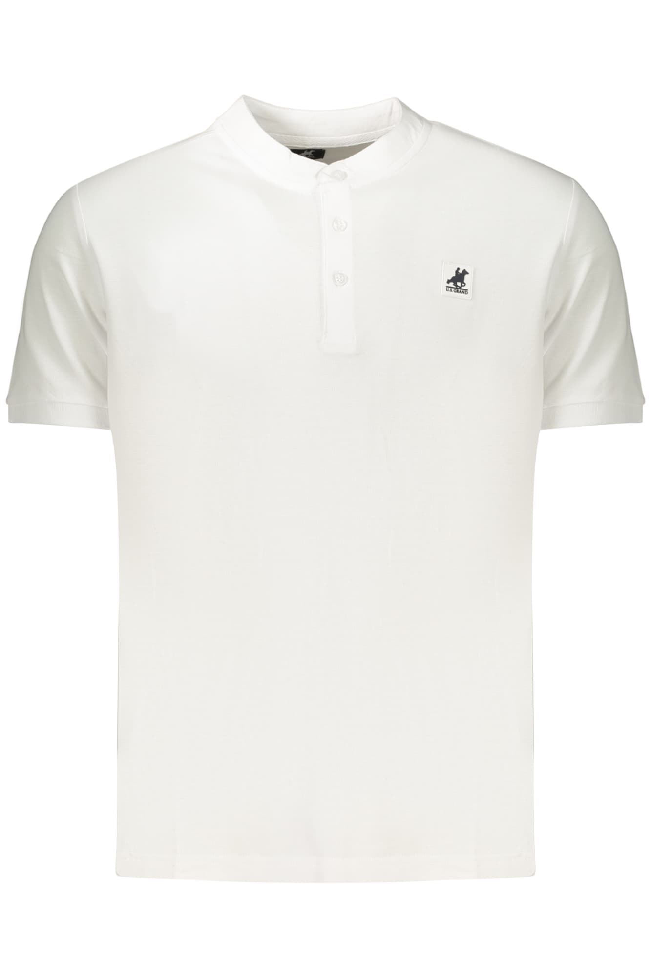 U.S. GRAND POLO MANICHE CORTE UOMO BIANCO - Immagine 1