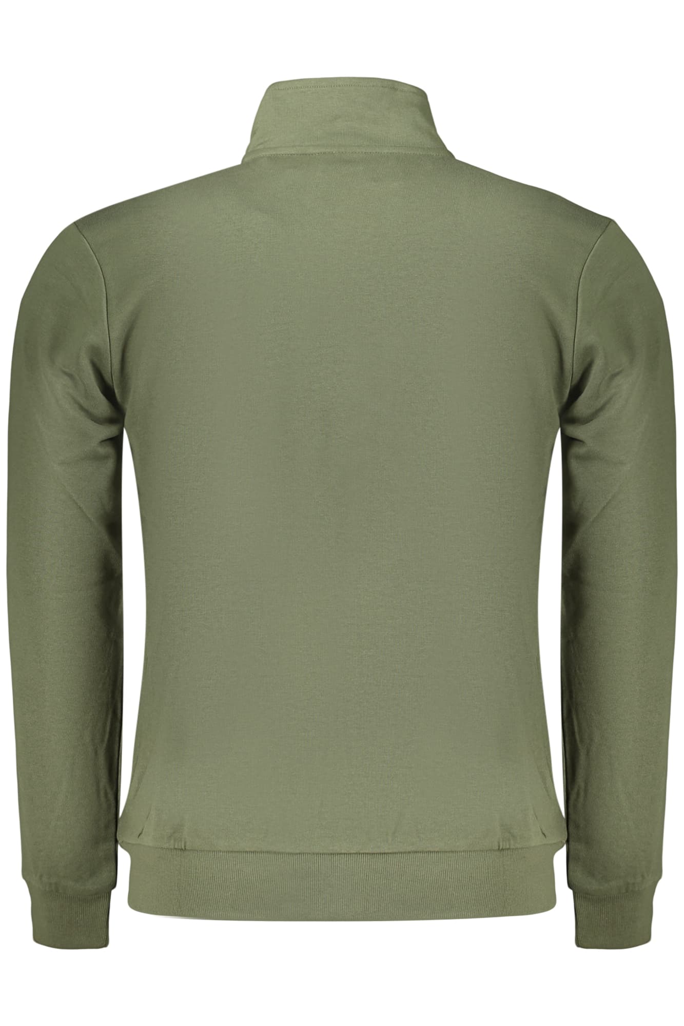 U.S. GRAND FELPA CON ZIP UOMO VERDE - Miniatura 2