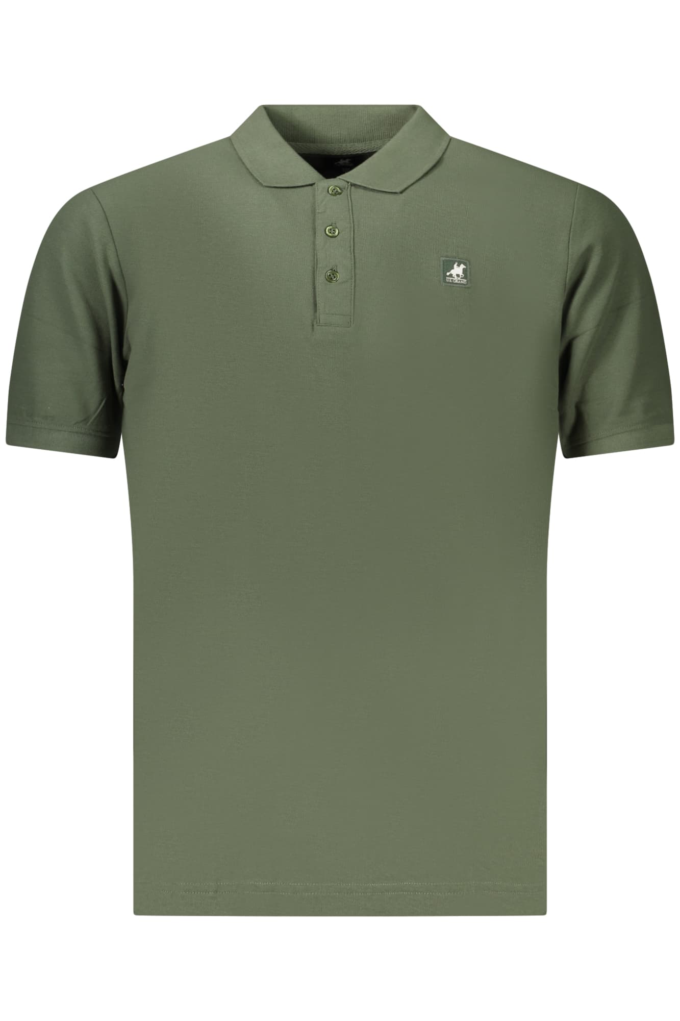 U.S. GRAND POLO MANICHE CORTE UOMO VERDE - Immagine 1
