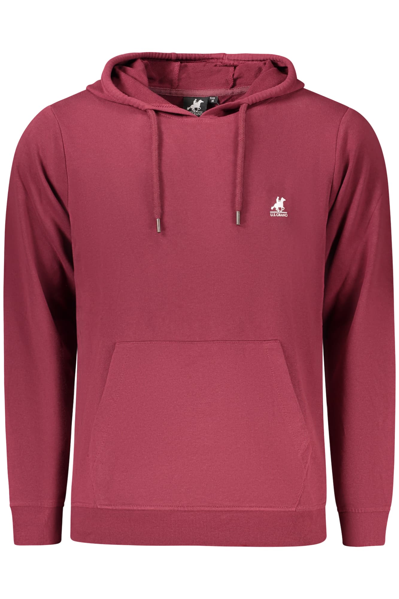 U.S. GRAND FELPA SENZA ZIP UOMO ROSSO - Immagine 1