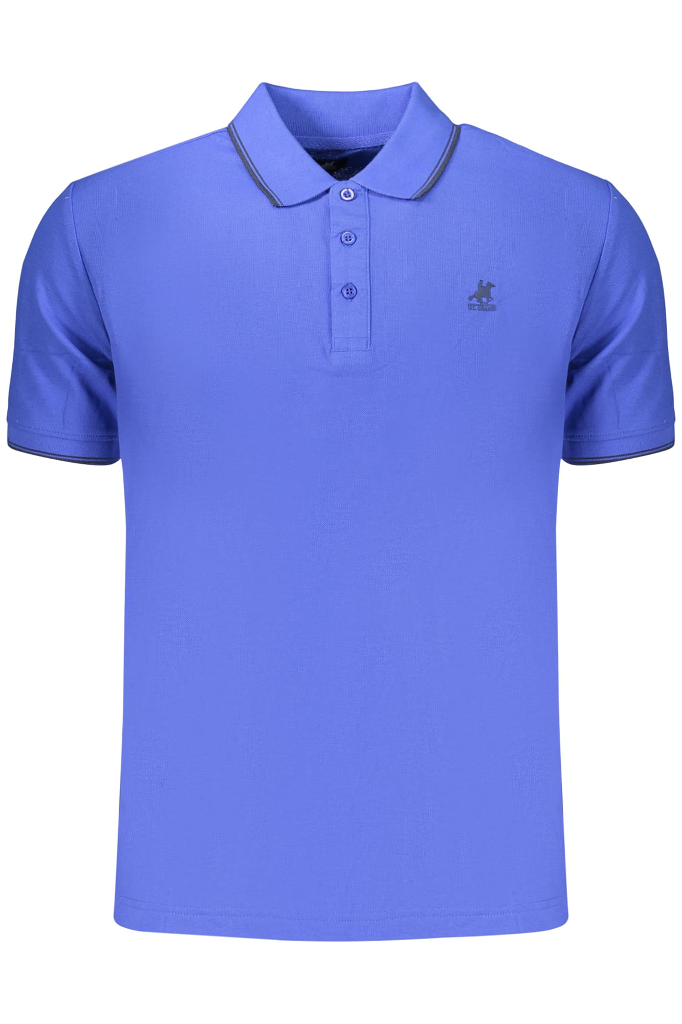 U.S. GRAND POLO MANICHE CORTE UOMO BLU - Immagine 1