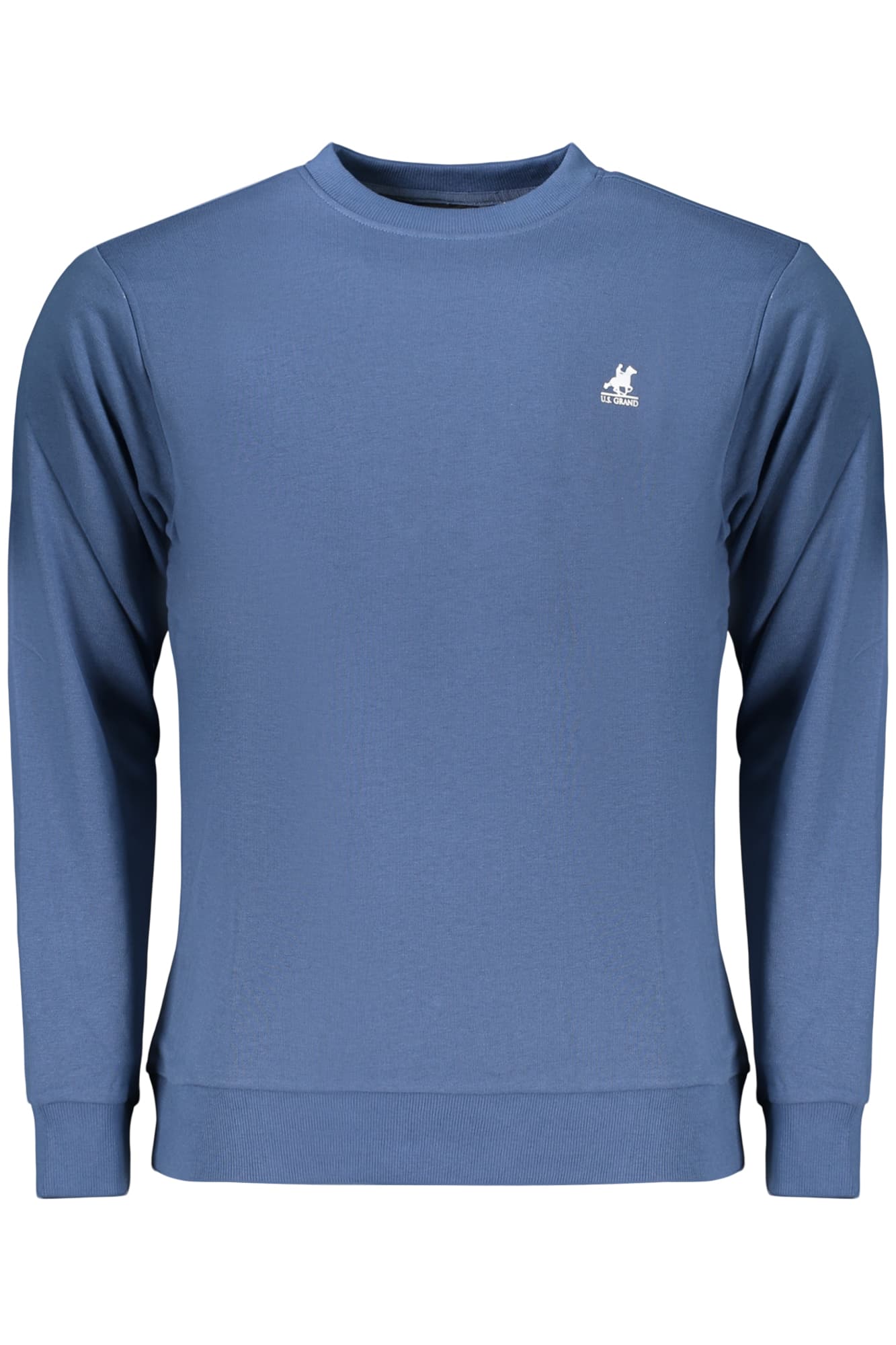 U.S. GRAND FELPA SENZA ZIP UOMO BLU - Immagine 1