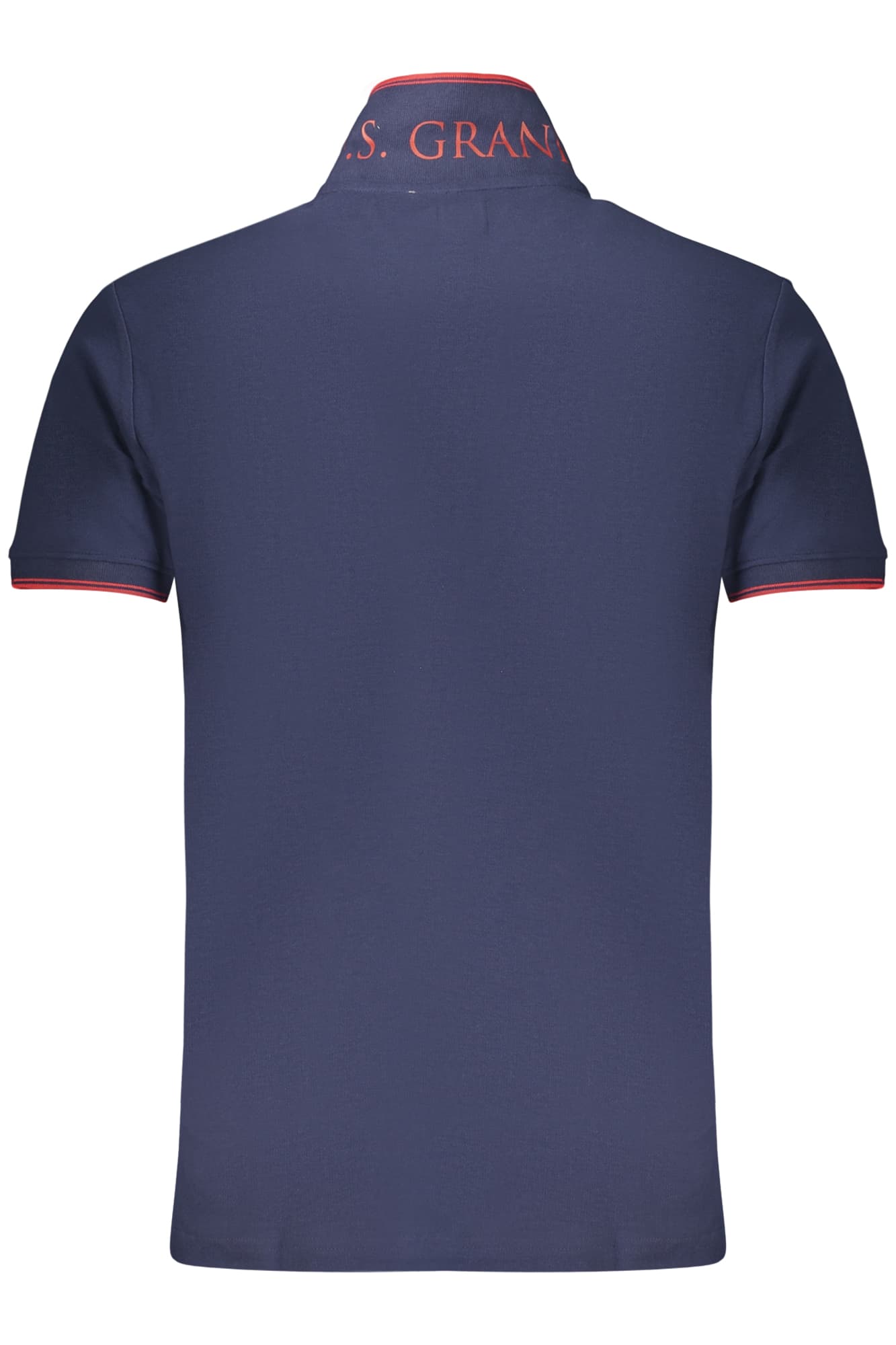 U.S. GRAND POLO MANICHE CORTE UOMO BLU - Miniatura 3