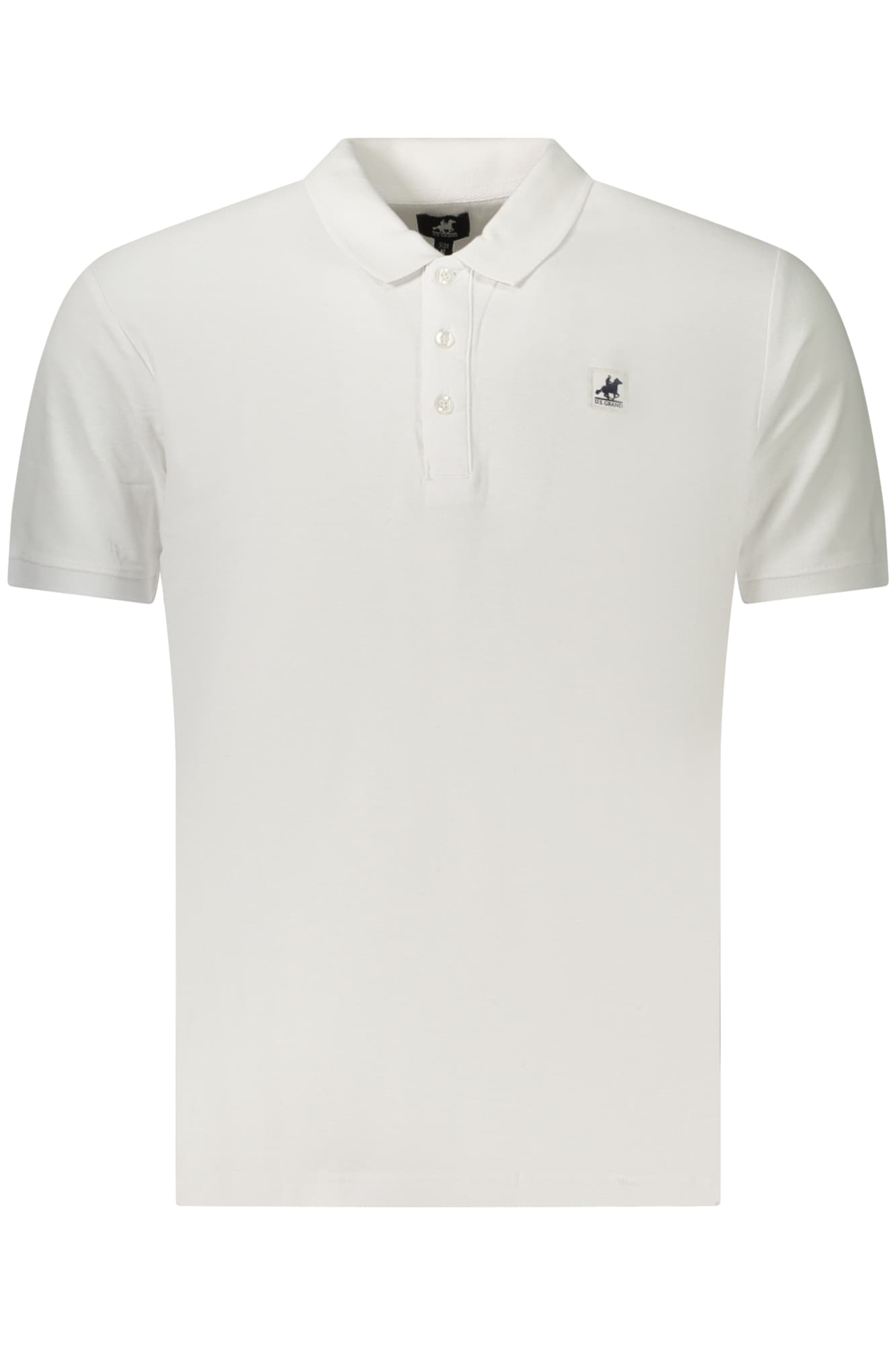 U.S. GRAND POLO MANICHE CORTE UOMO BIANCO - Immagine 1