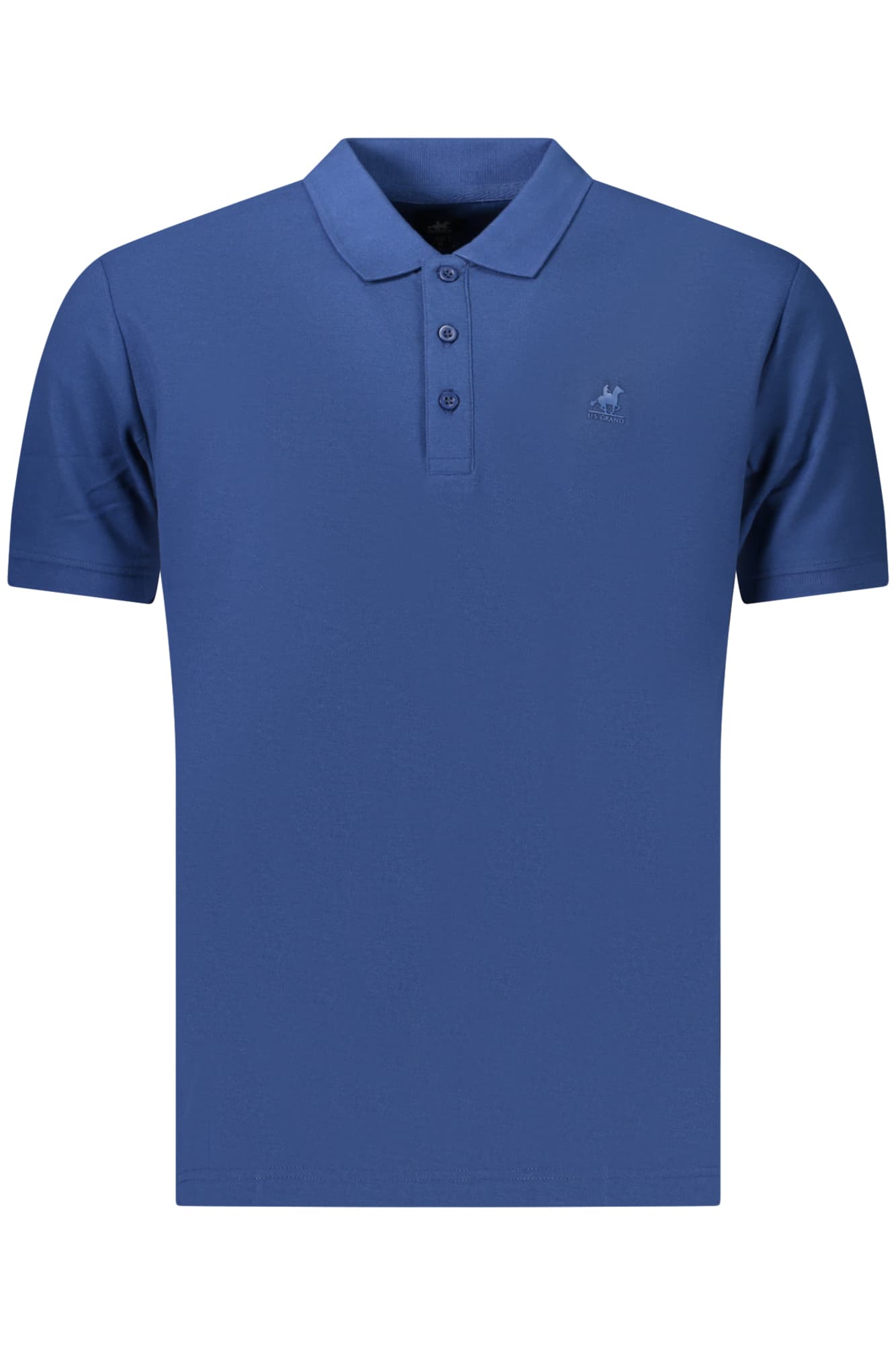 U.S. GRAND POLO MANICHE CORTE UOMO BLU - Immagine 1