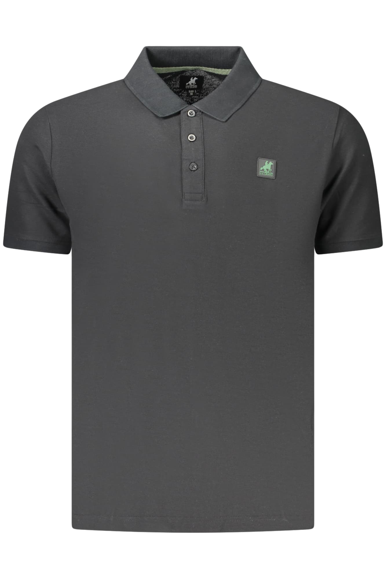 U.S. GRAND POLO MANICHE CORTE UOMO NERO - Immagine principale