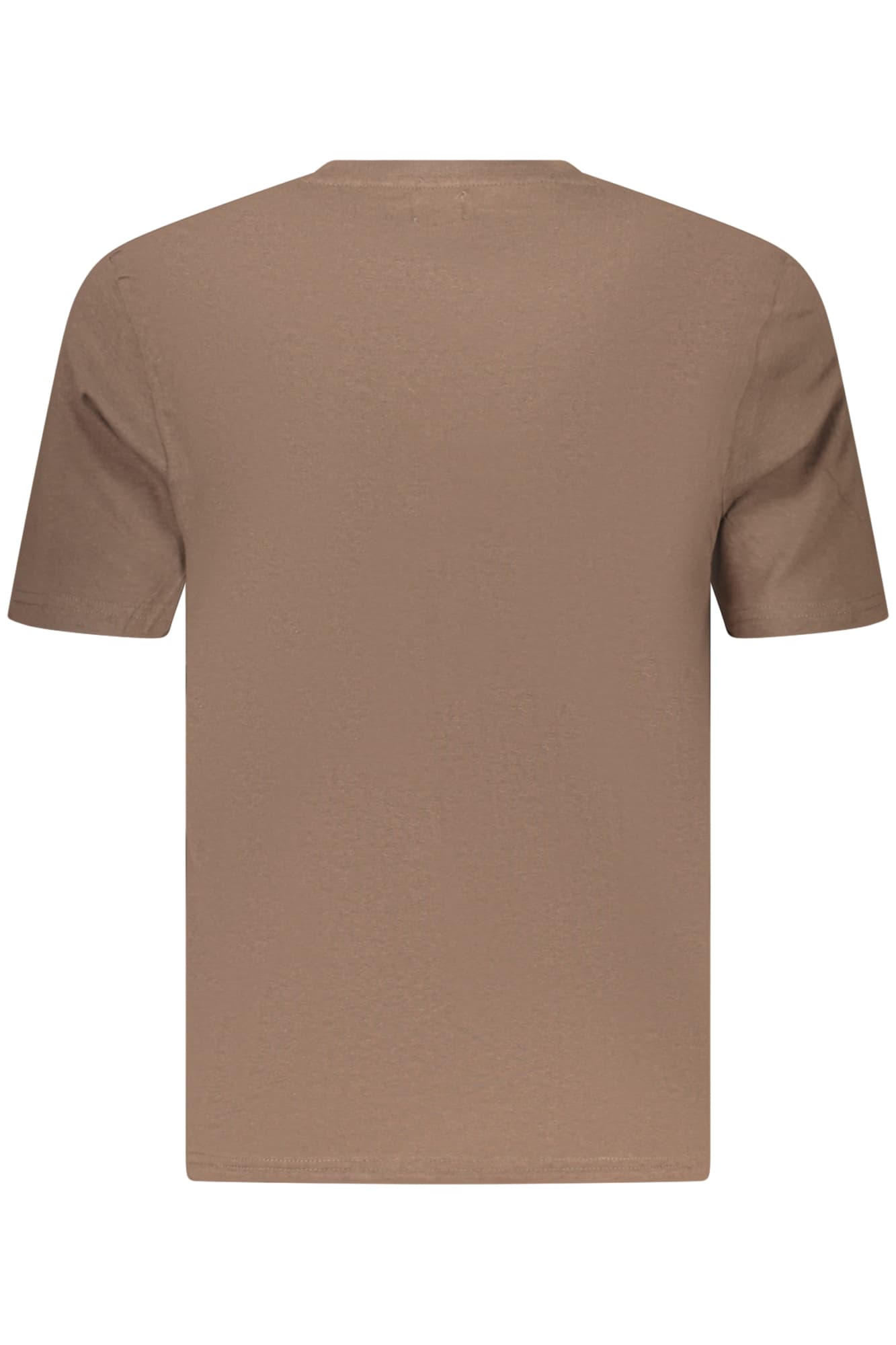 U.S. GRAND T-SHIRT MANICHE CORTE UOMO MARRONE - Miniatura 2