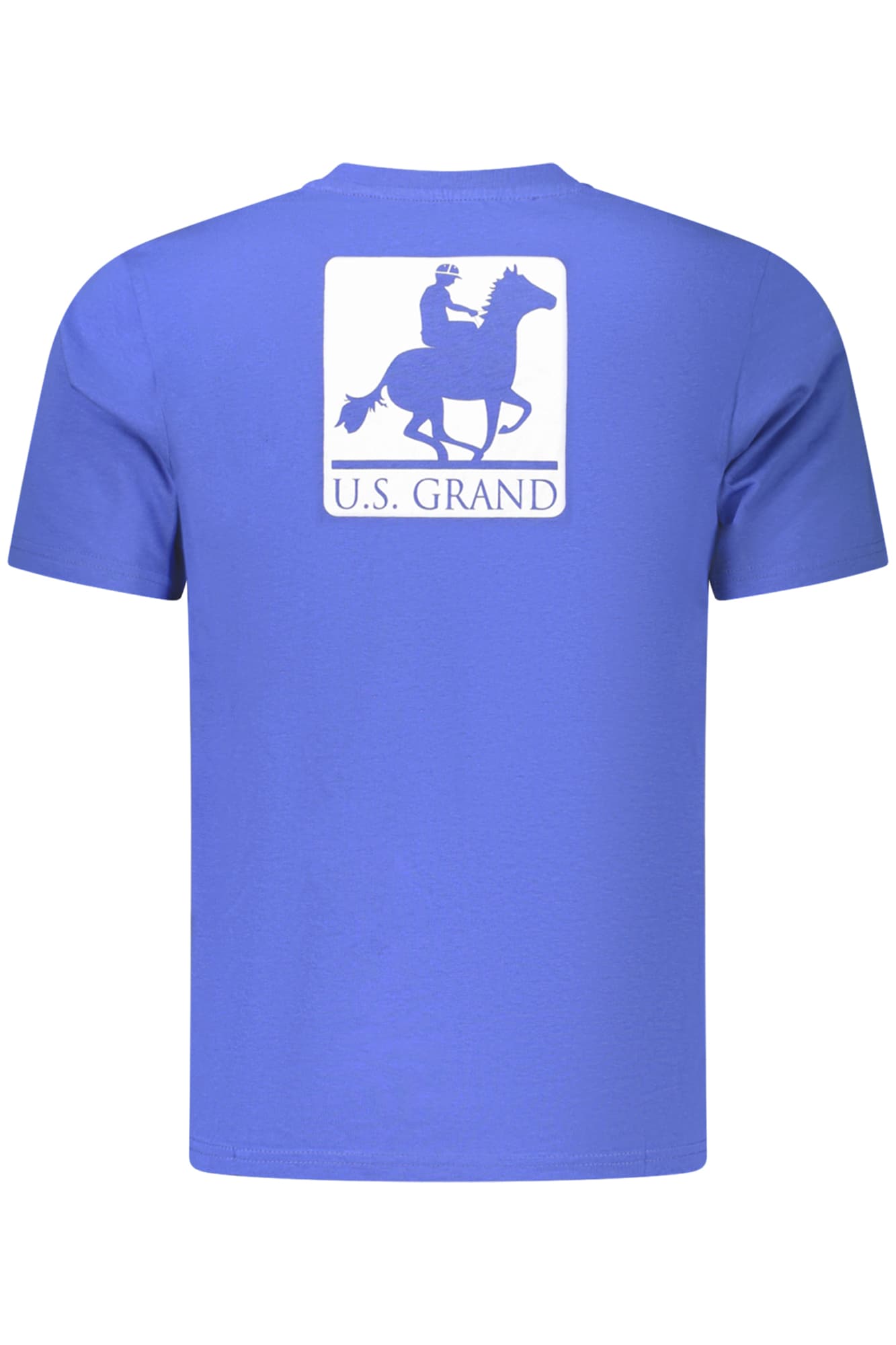 U.S. GRAND T-SHIRT MANICHE CORTE UOMO BLU - Miniatura 2