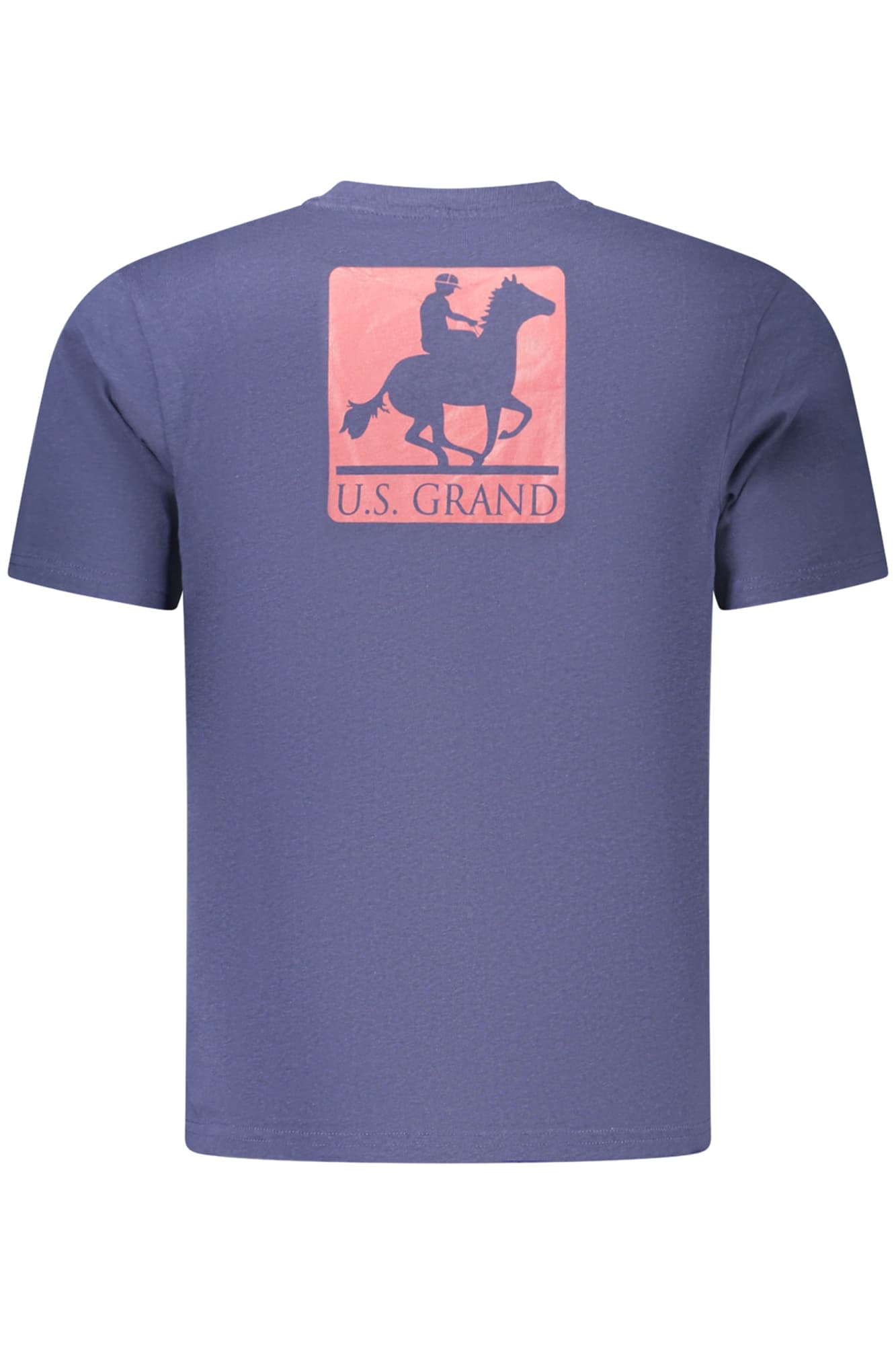 U.S. GRAND T-SHIRT MANICHE CORTE UOMO BLU - Miniatura 2