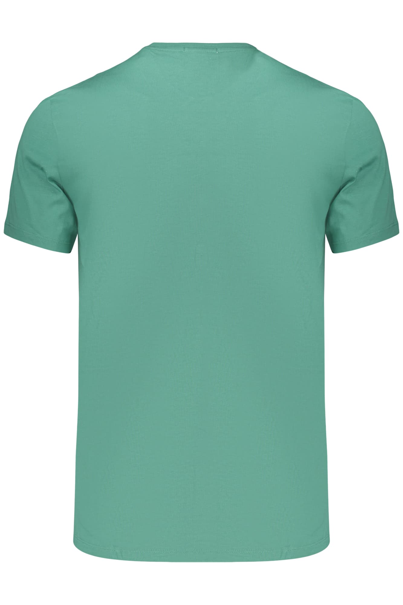 CALVIN KLEIN T-SHIRT MANICHE CORTE UOMO VERDE - Miniatura 2