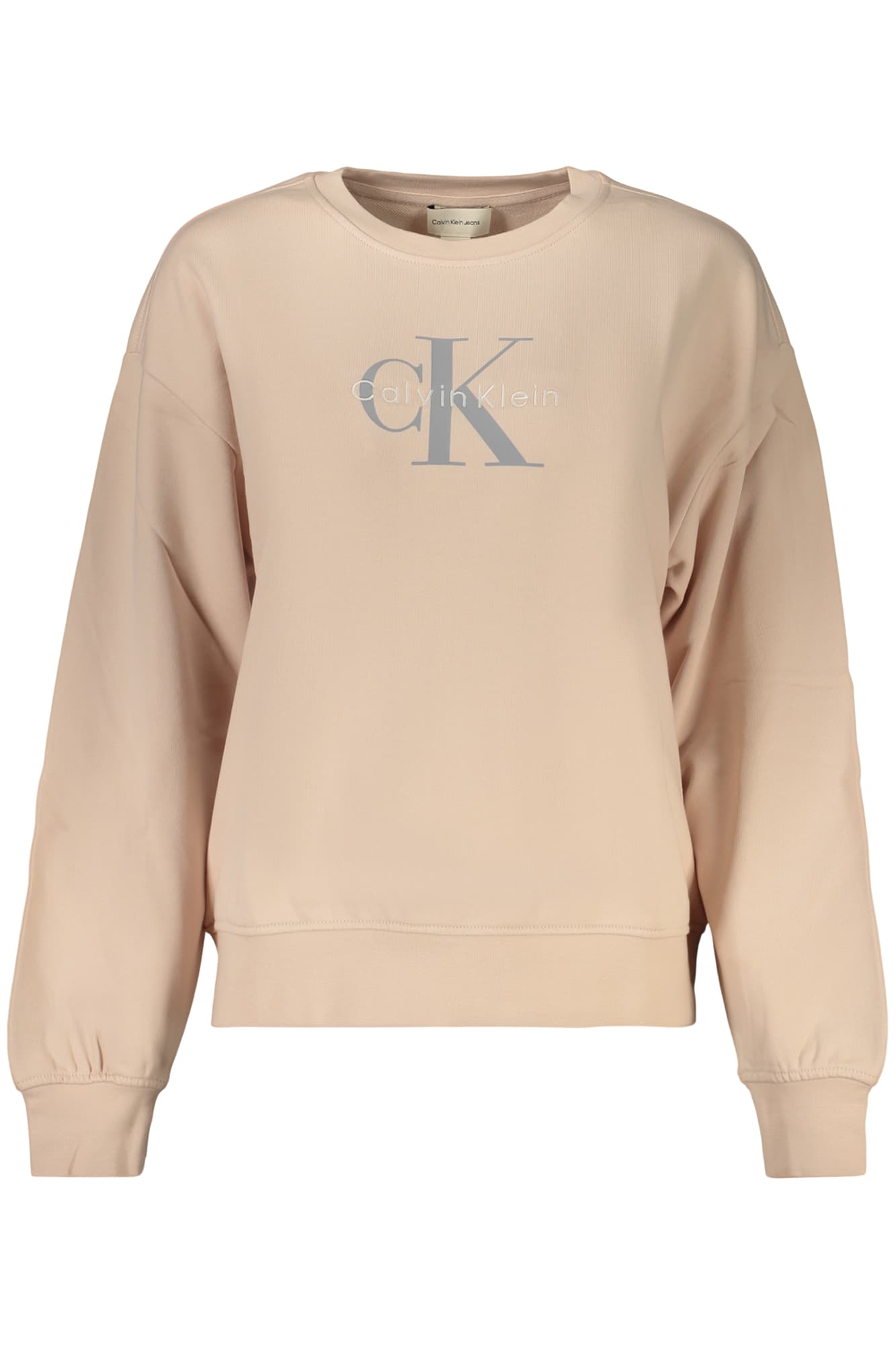 CALVIN KLEIN FELPA SENZA ZIP DONNA ROSA