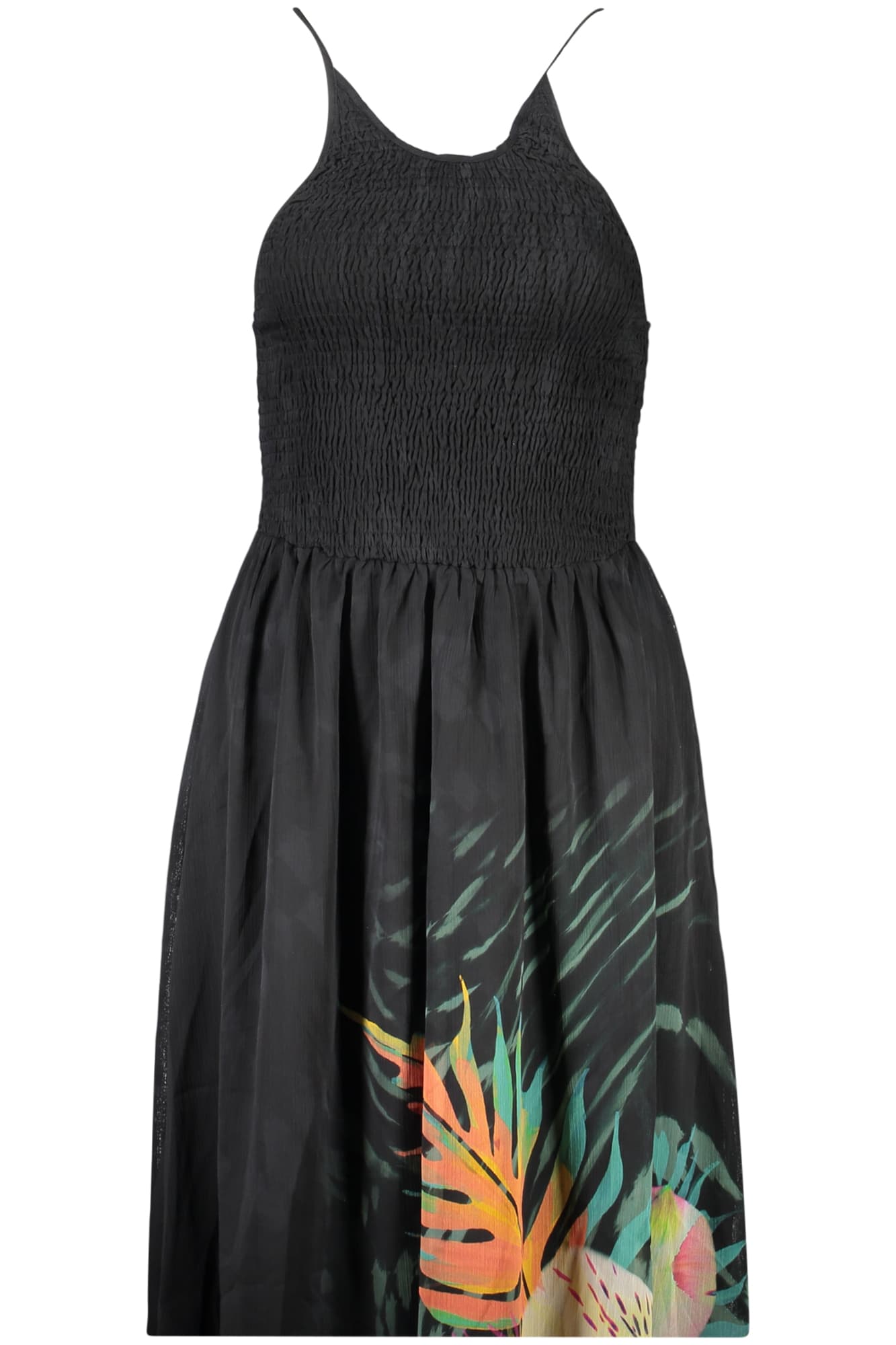 DESIGUAL ABITO LUNGO DONNA NERO - Immagine principale