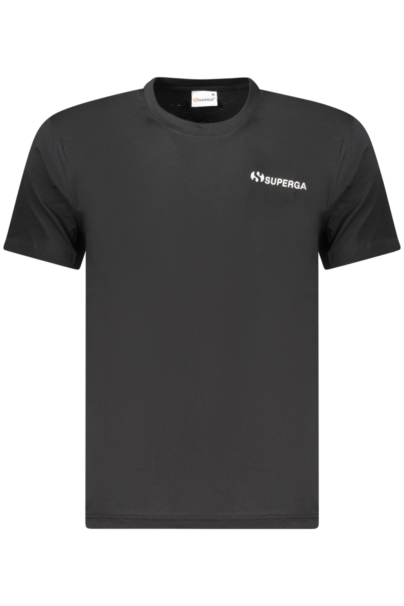 SUPERGA T-SHIRT MANICHE CORTE UOMO NERO - Immagine principale