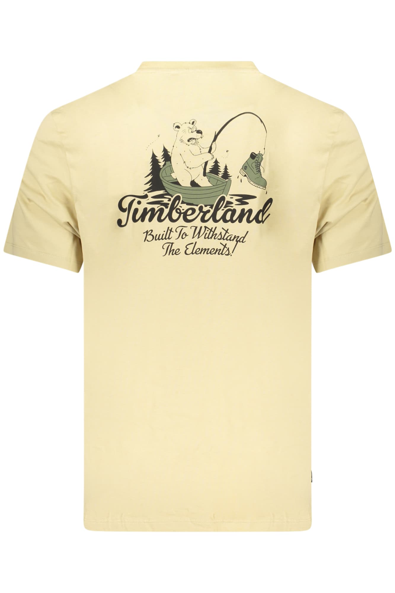TIMBERLAND T-SHIRT MANICHE CORTE UOMO BEIGE - Miniatura 2