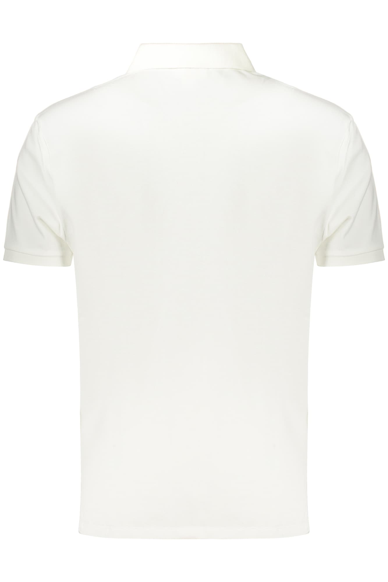 CALVIN KLEIN POLO MANICHE CORTE UOMO BIANCO - Miniatura 2