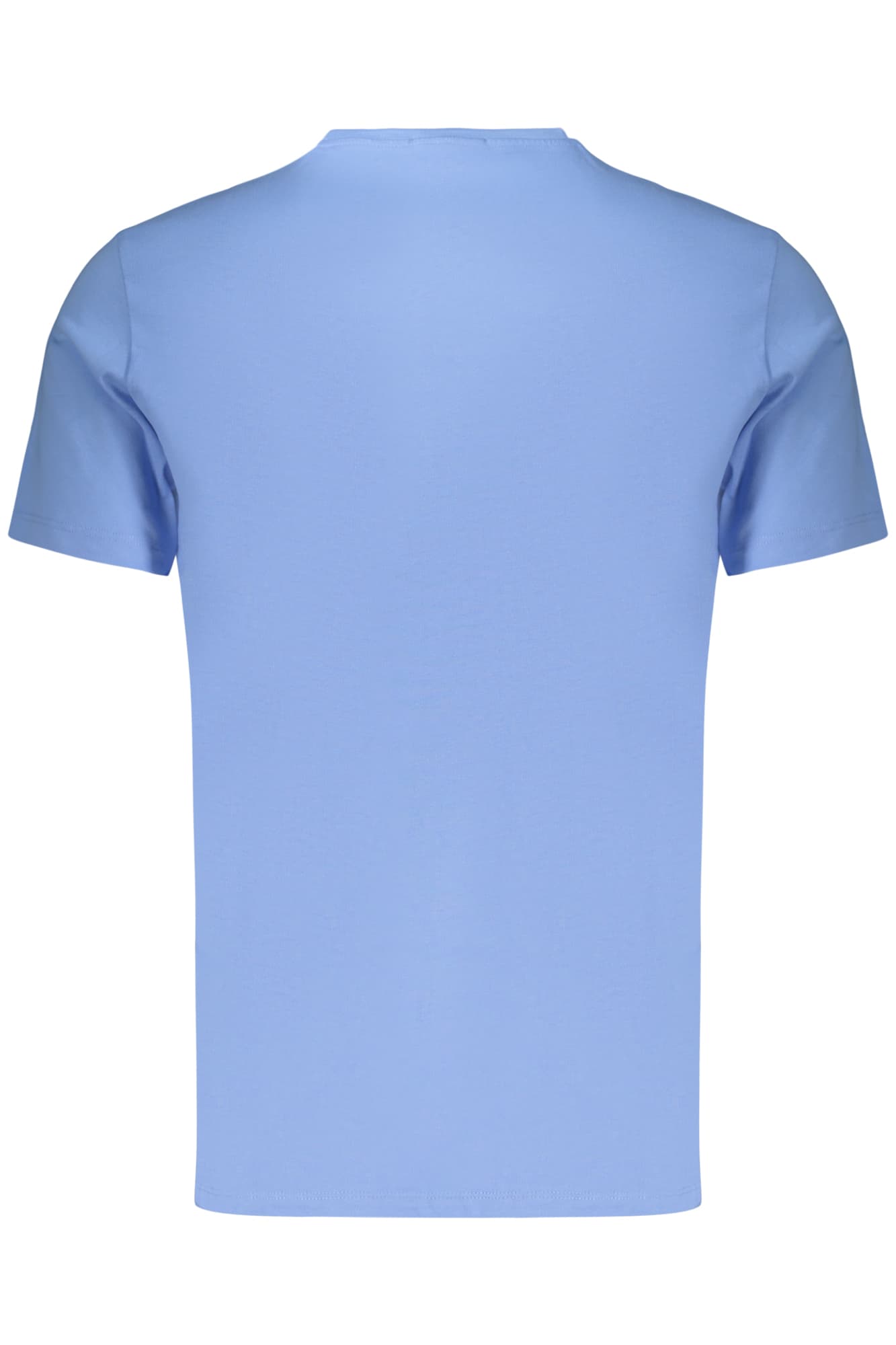 CALVIN KLEIN T-SHIRT MANICHE CORTE UOMO AZZURRO - Miniatura 2