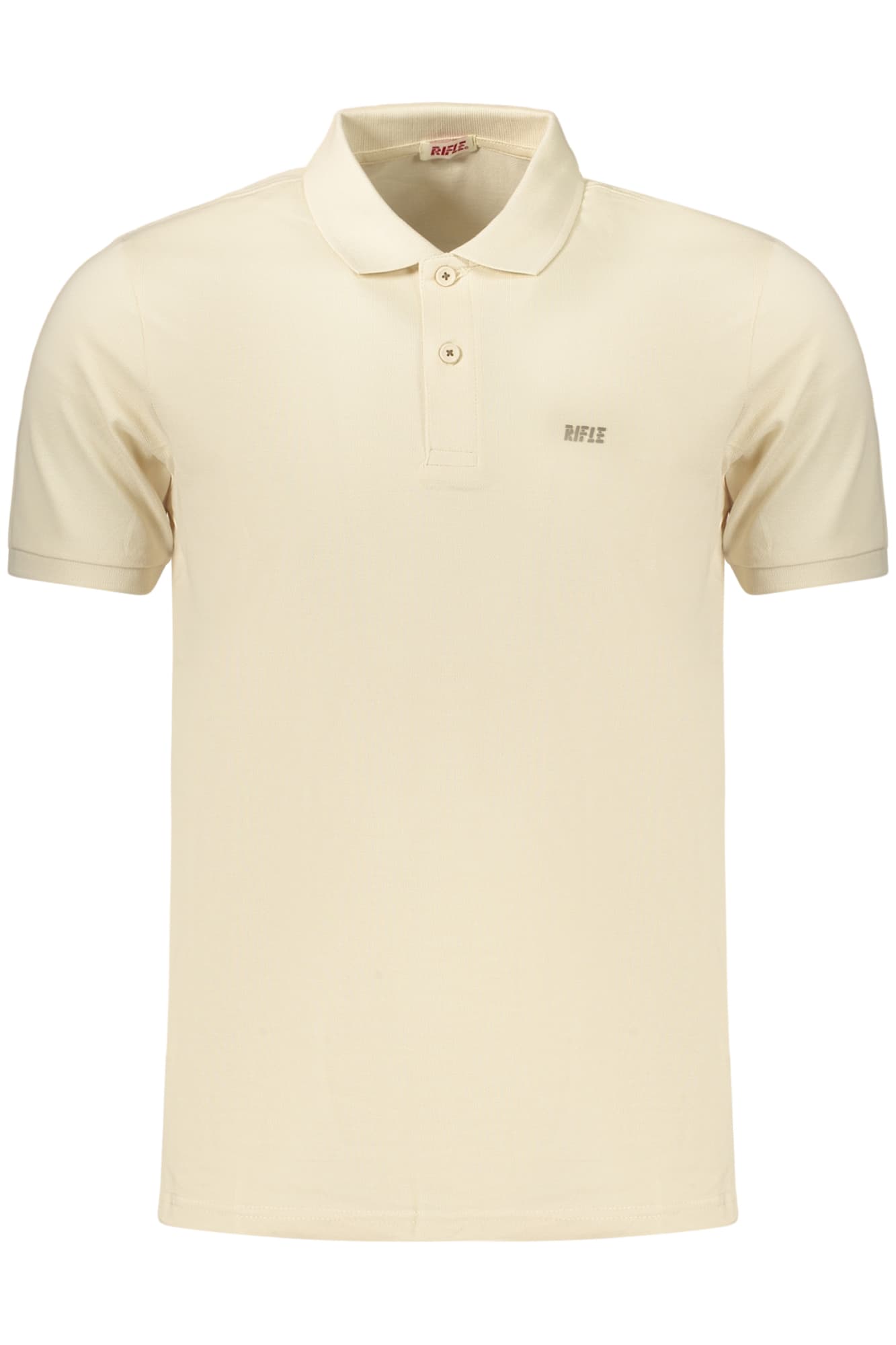 RIFLE POLO MANICHE CORTE UOMO BEIGE - Immagine principale