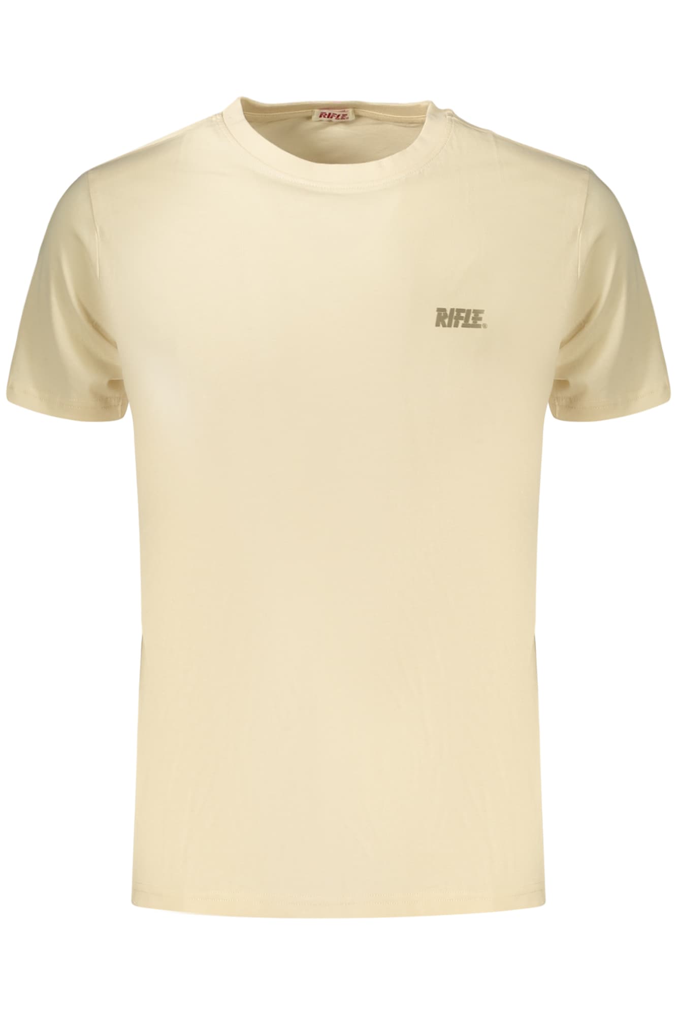 RIFLE T-SHIRT MANICHE CORTE UOMO BEIGE - Immagine principale