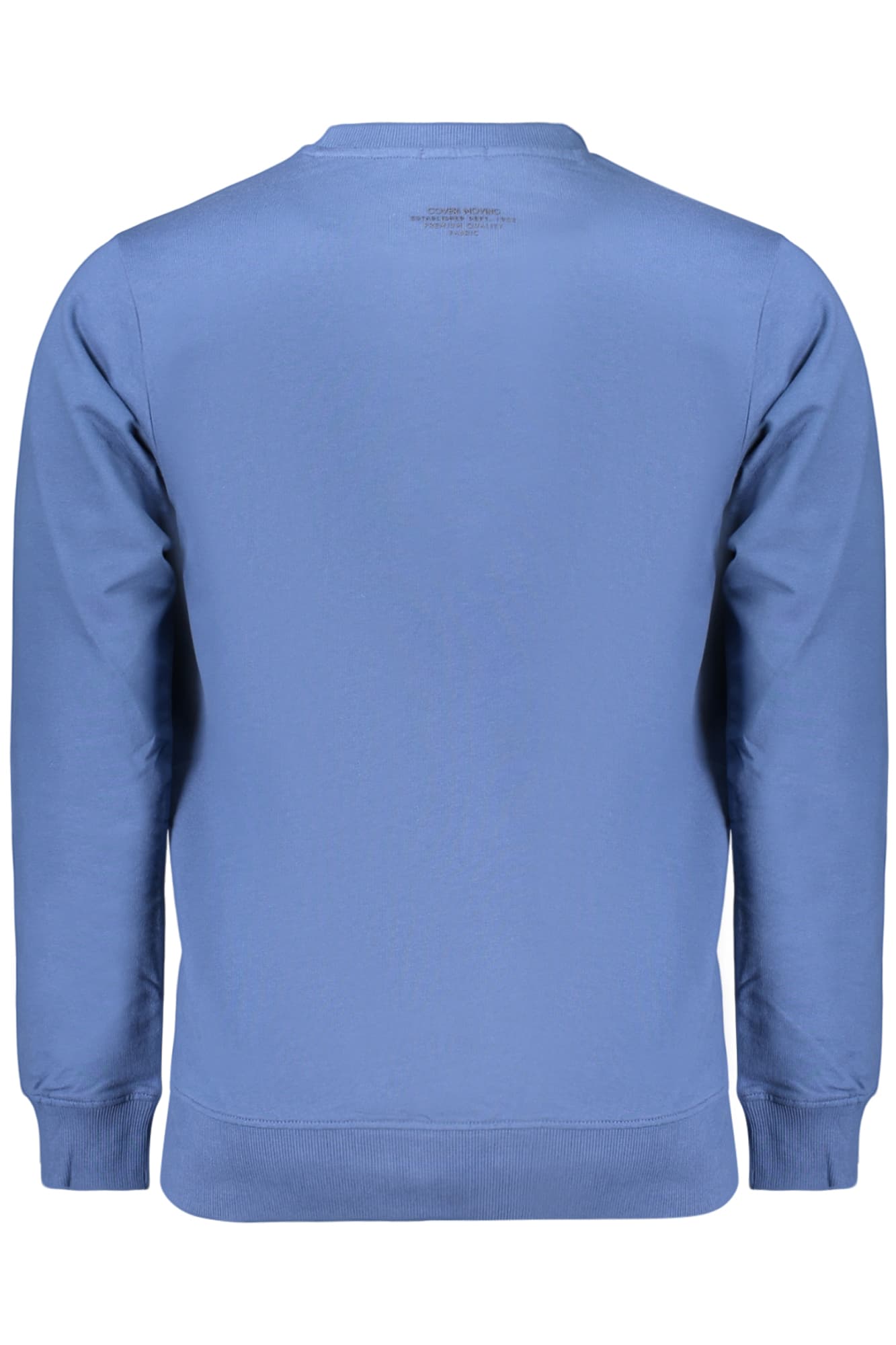 COVERI MOVING FELPA SENZA ZIP UOMO BLU - Miniatura 2