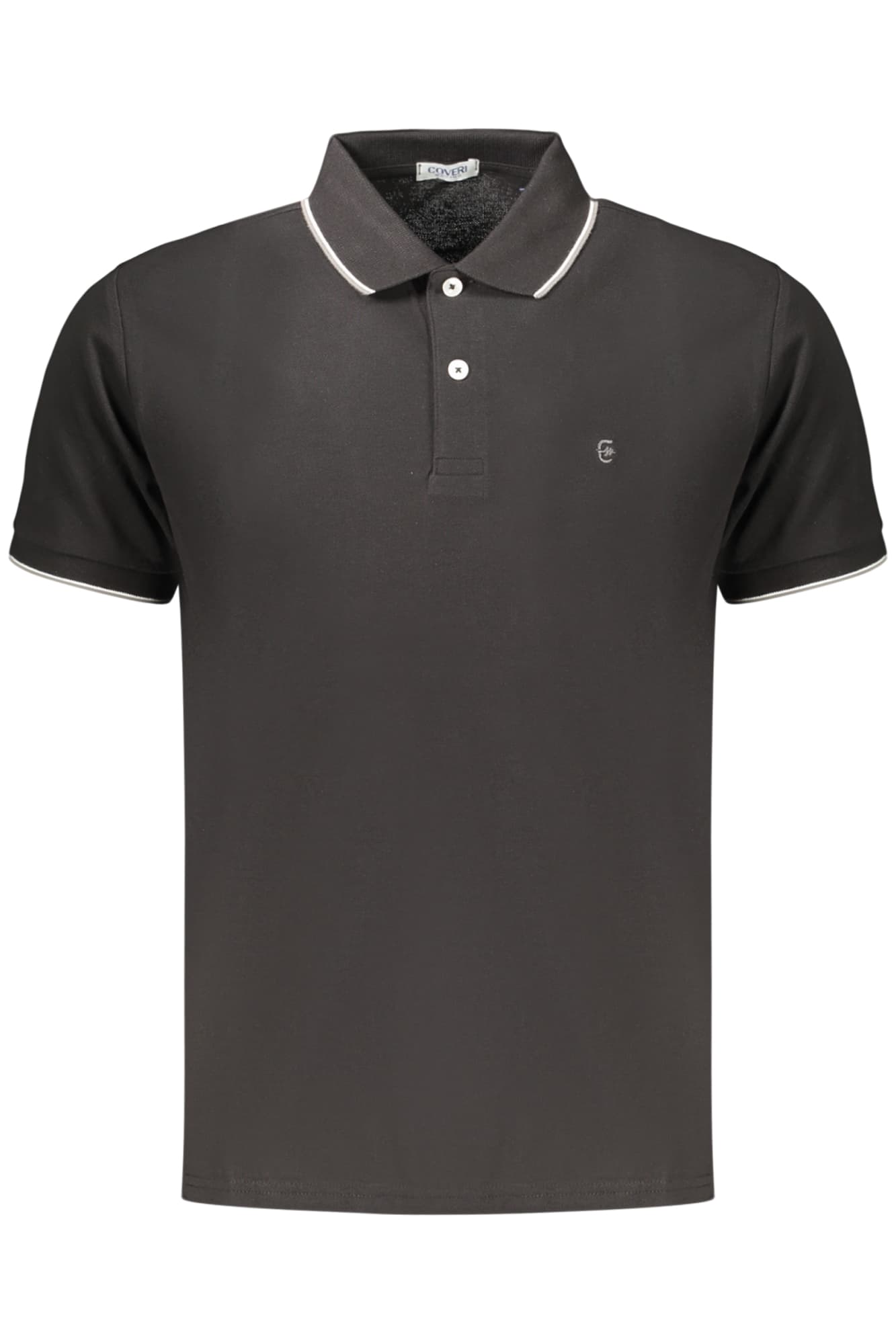 COVERI MOVING POLO MANICHE CORTE UOMO NERO - Immagine principale