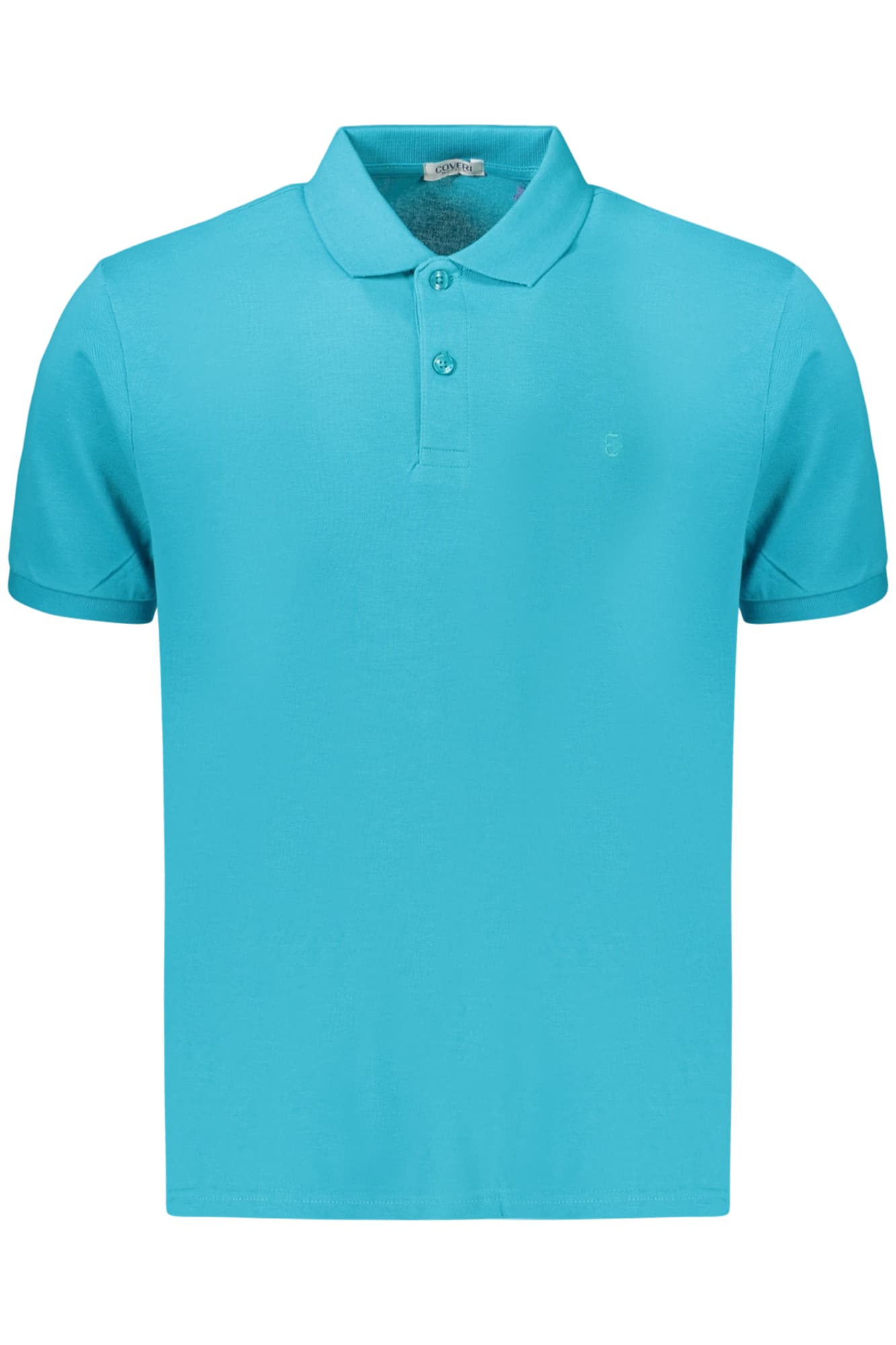 COVERI MOVING POLO MANICHE CORTE UOMO AZZURRO - Immagine 1