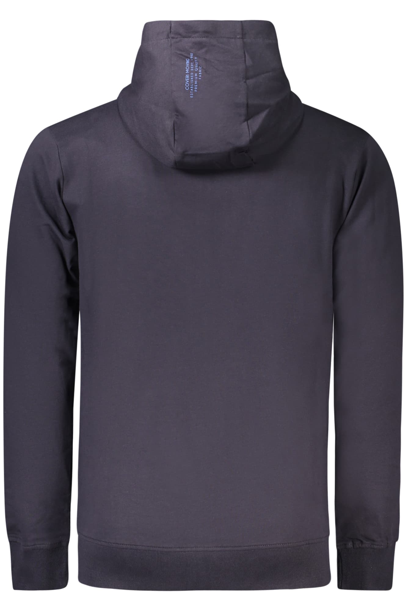 COVERI MOVING FELPA CON ZIP UOMO BLU - Miniatura 2