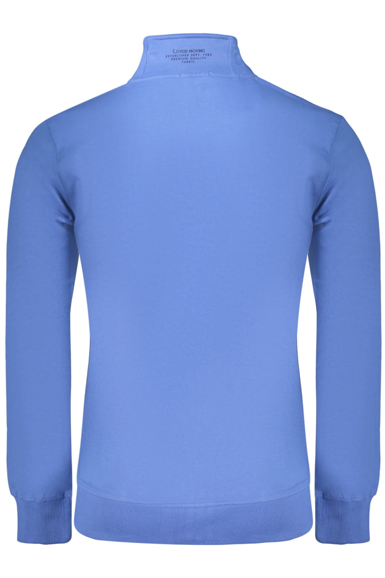 COVERI MOVING FELPA CON ZIP UOMO BLU - Miniatura 2