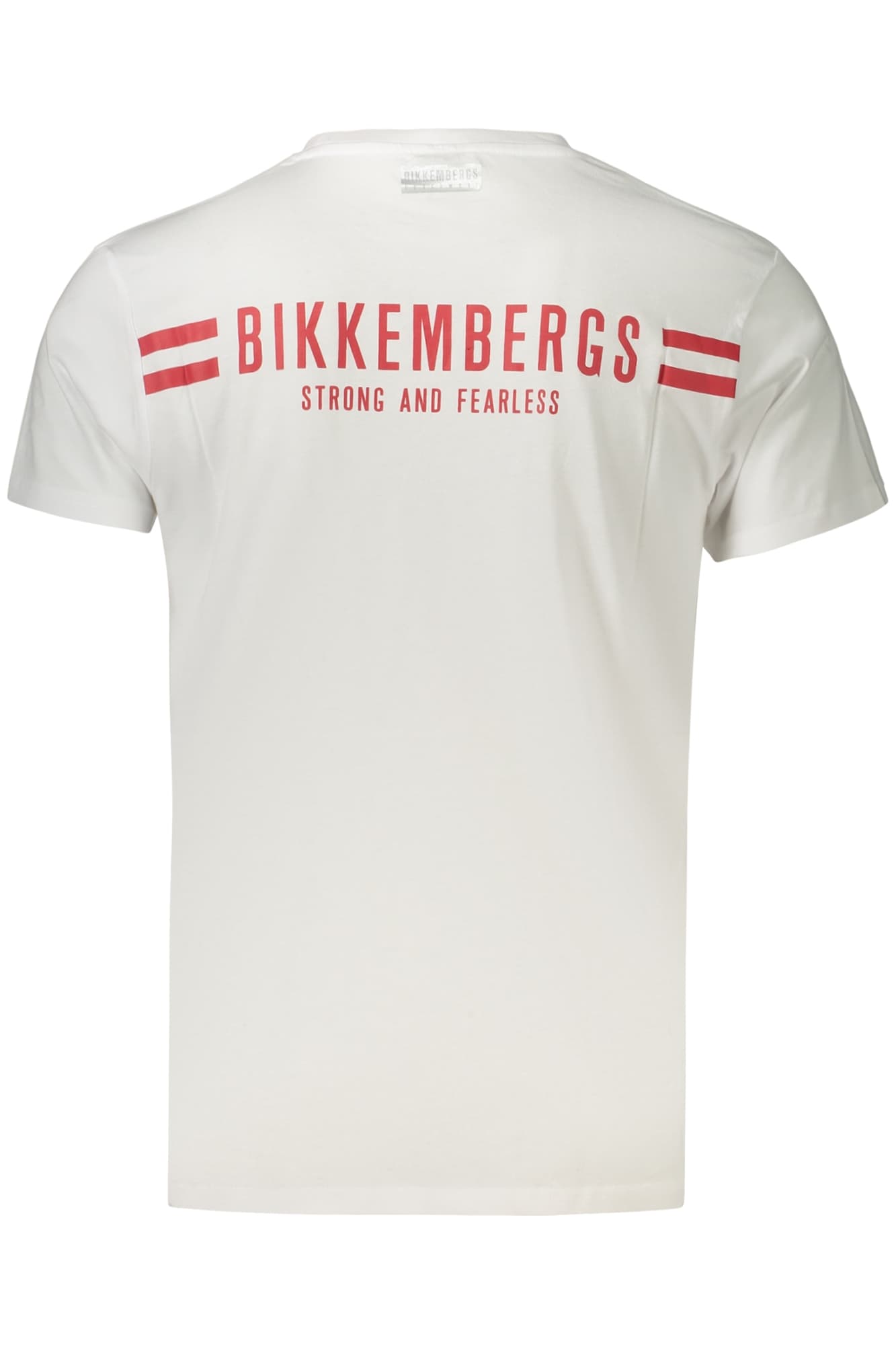 BIKKEMBERGS T-SHIRT MANICHE CORTE UOMO BIANCO - Miniatura 2