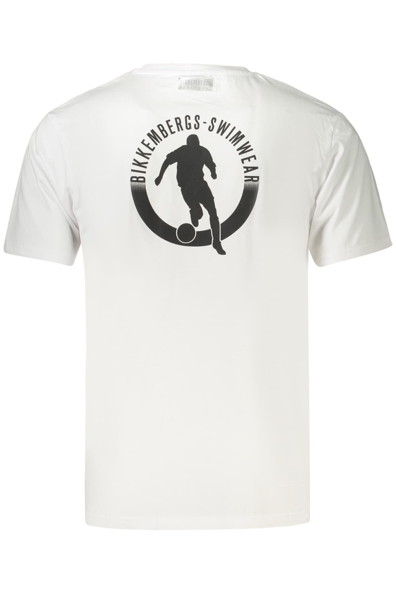 BIKKEMBERGS T-SHIRT MANICHE CORTE UOMO BIANCO - Miniatura 2
