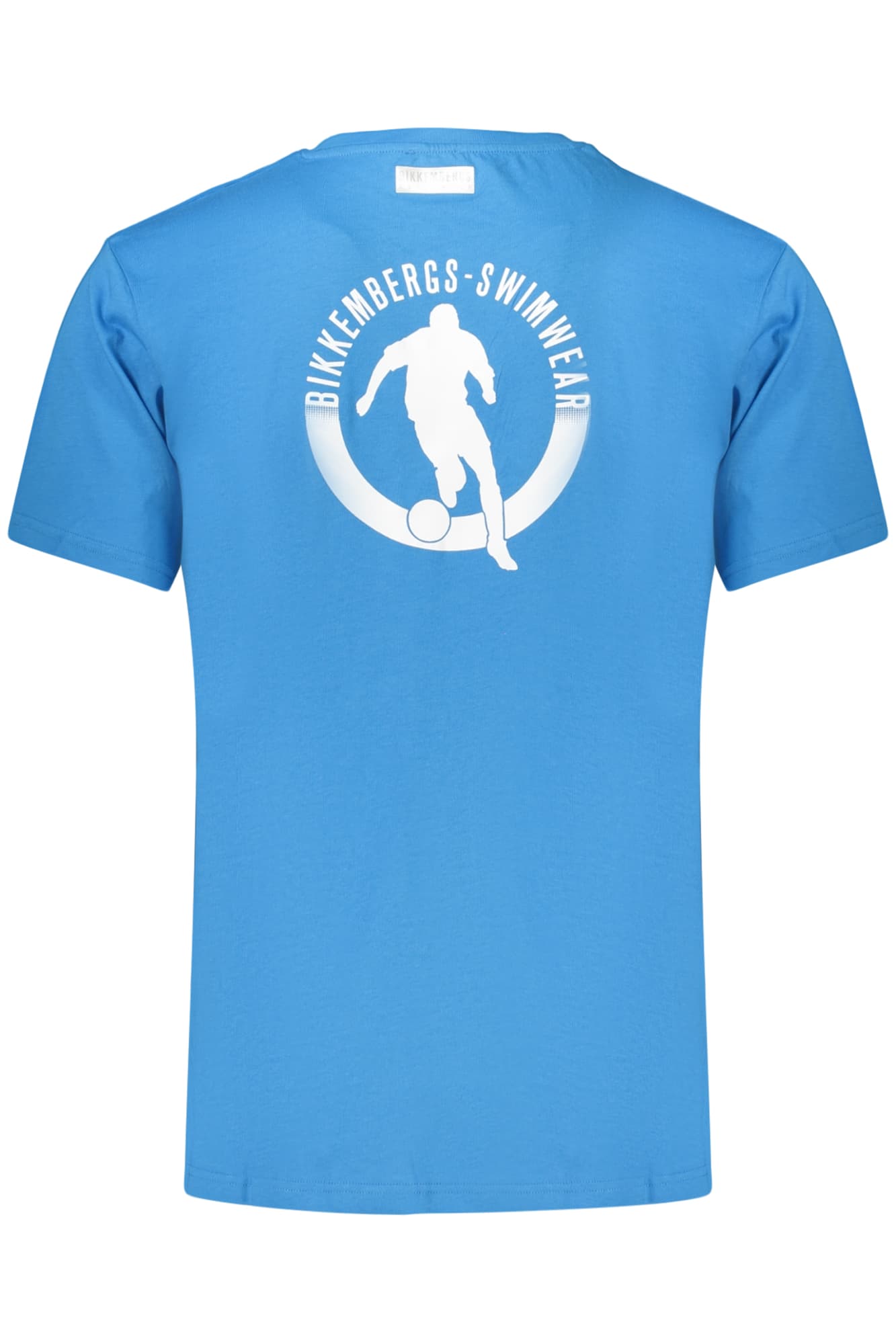 BIKKEMBERGS T-SHIRT MANICHE CORTE UOMO AZZURRO - Miniatura 2