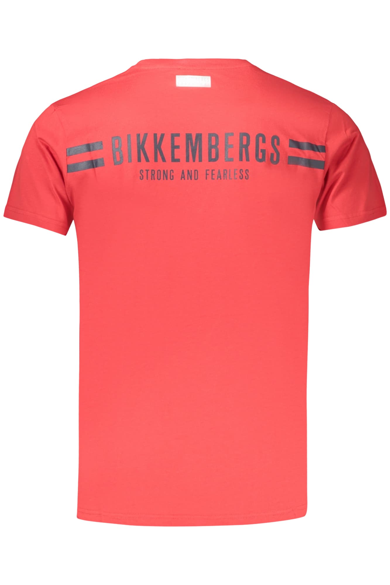 BIKKEMBERGS T-SHIRT MANICHE CORTE UOMO ROSSO - Miniatura 2