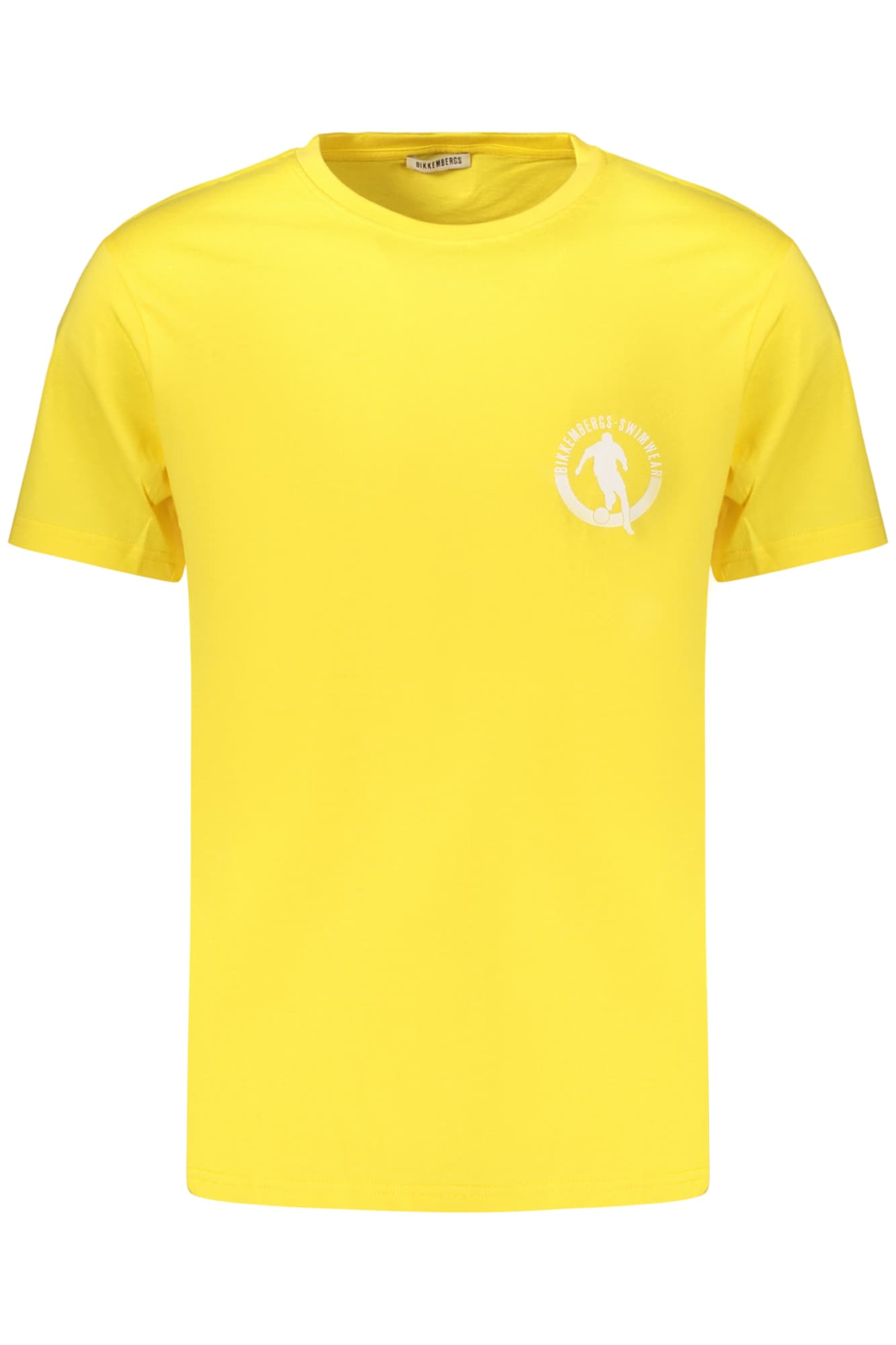 BIKKEMBERGS T-SHIRT MANICHE CORTE UOMO GIALLO - Immagine principale