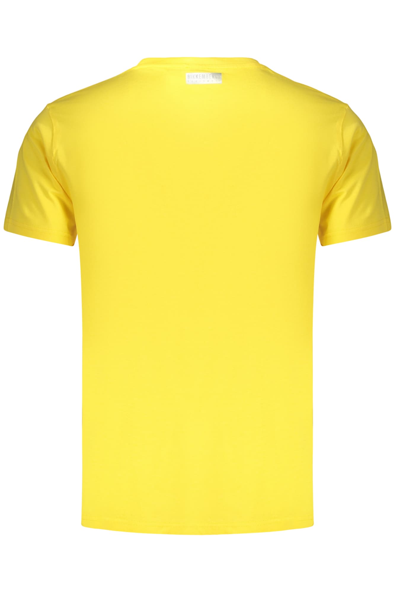 BIKKEMBERGS T-SHIRT MANICHE CORTE UOMO GIALLO - Miniatura 2