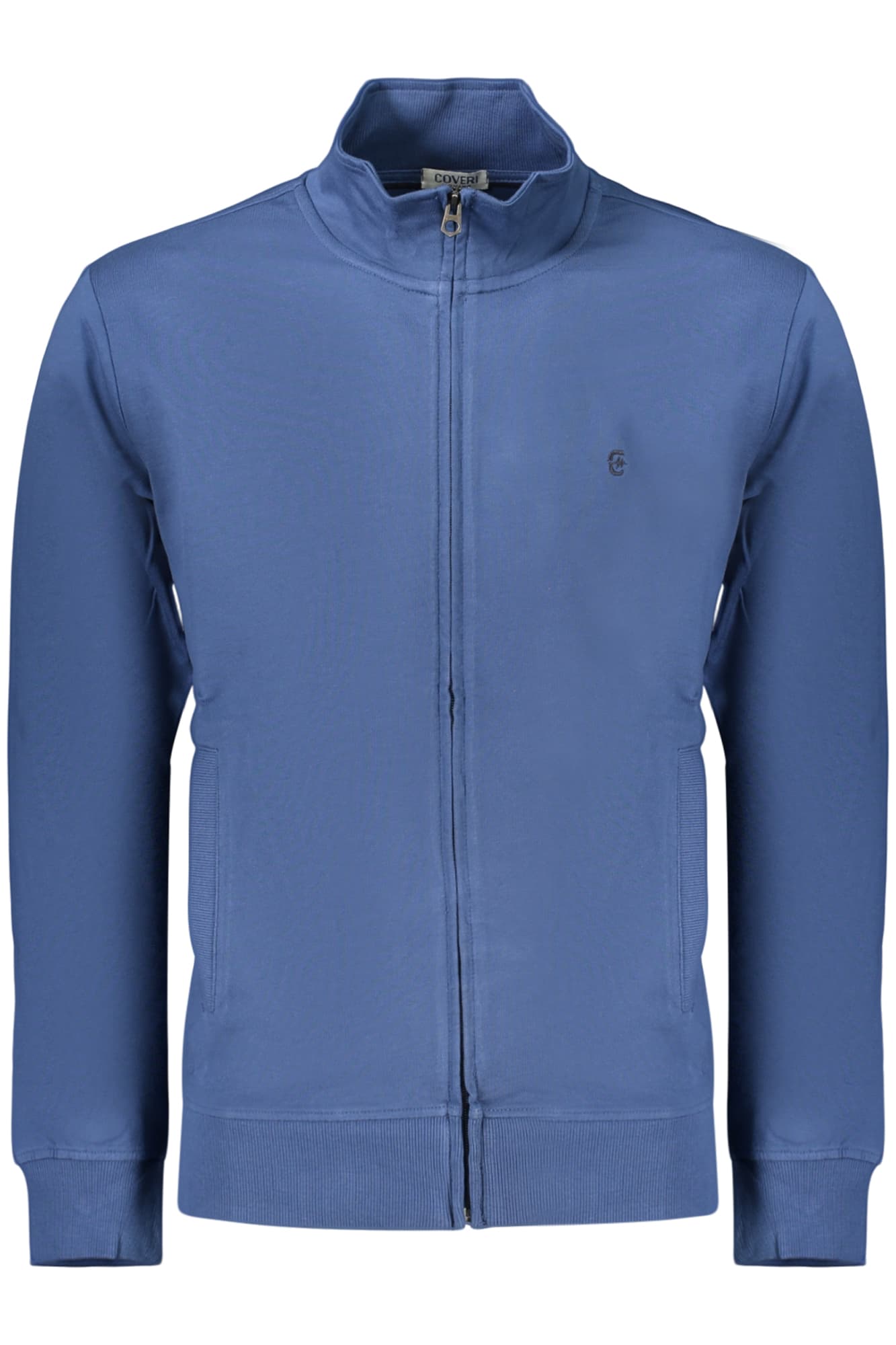 COVERI MOVING FELPA CON ZIP UOMO BLU - Immagine principale