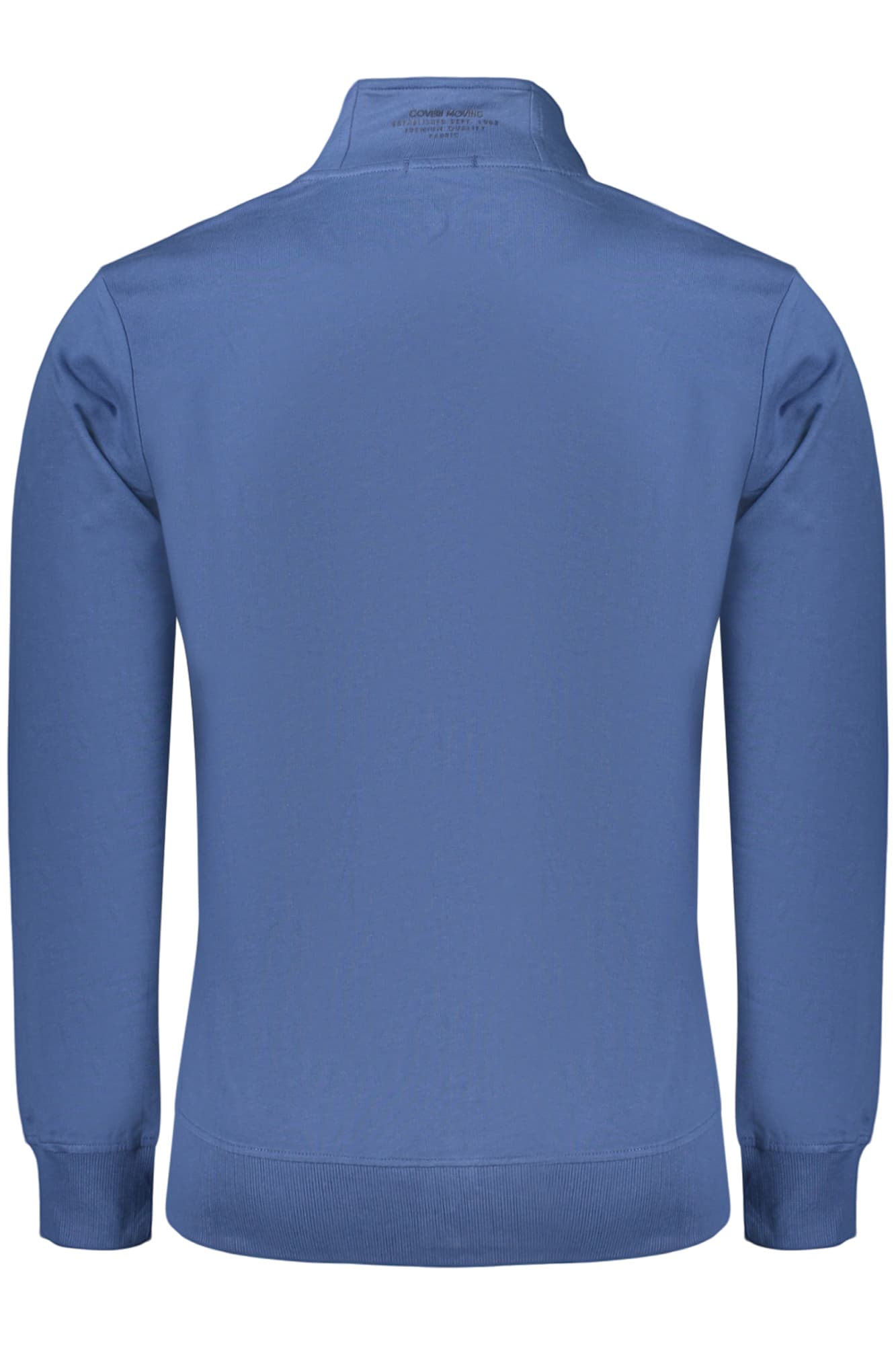 COVERI MOVING FELPA CON ZIP UOMO BLU - Miniatura 2