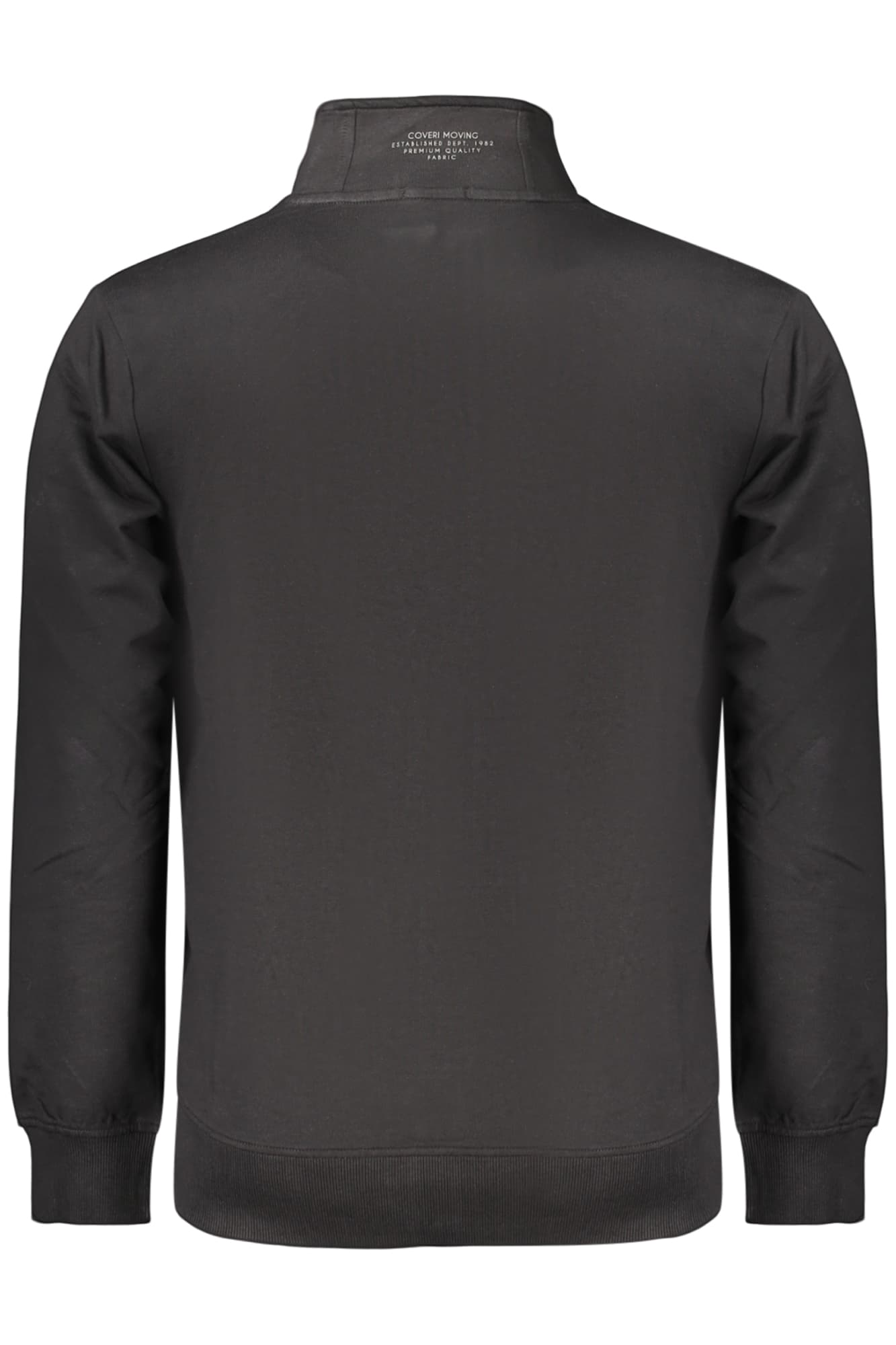 COVERI MOVING FELPA CON ZIP UOMO NERO - Miniatura 2