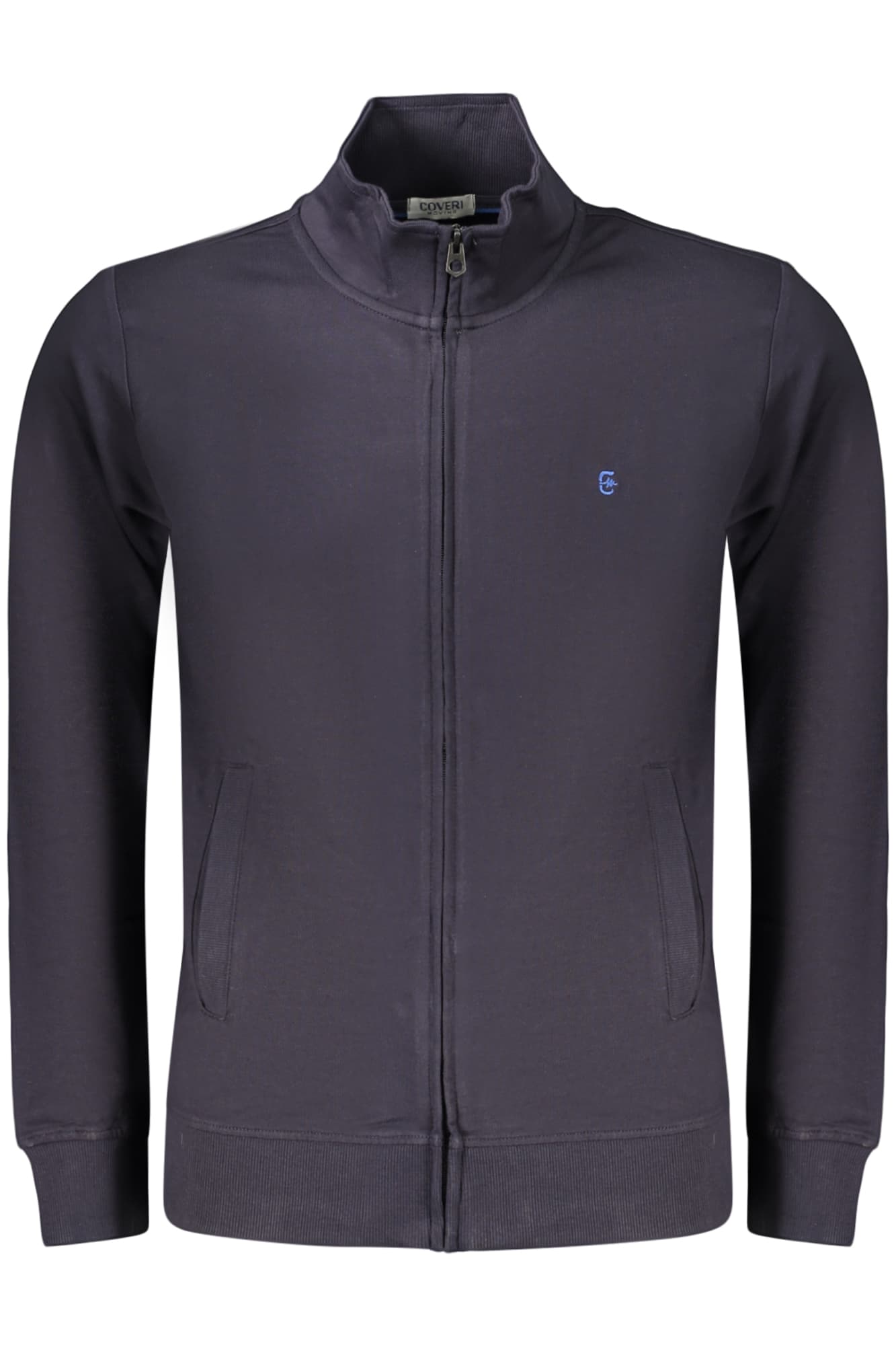 COVERI MOVING FELPA CON ZIP UOMO BLU - Immagine principale