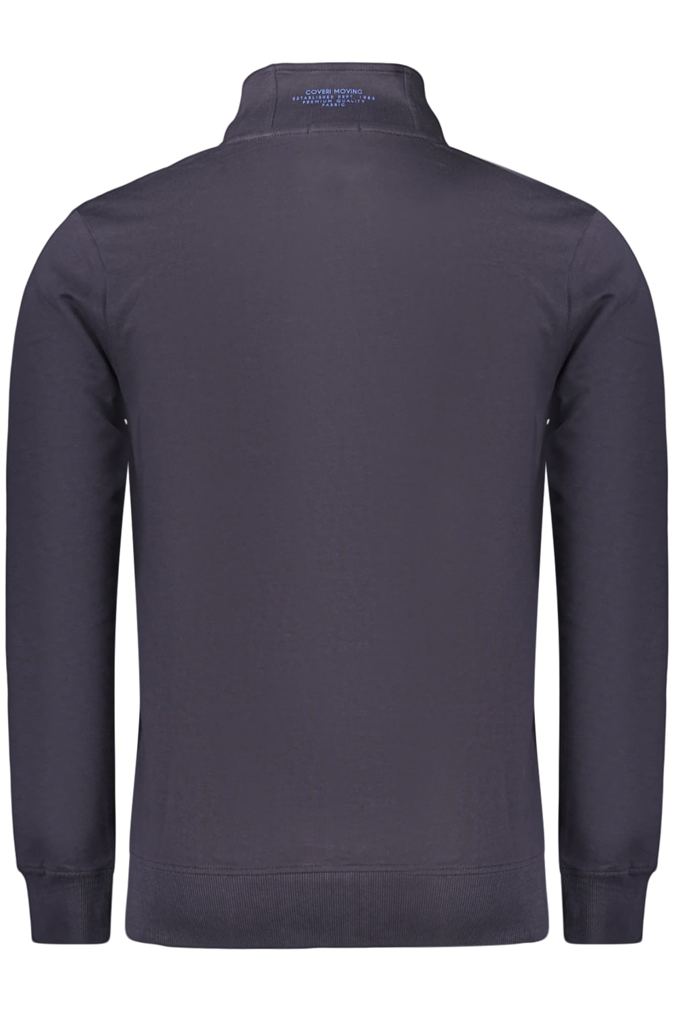 COVERI MOVING FELPA CON ZIP UOMO BLU - Miniatura 2