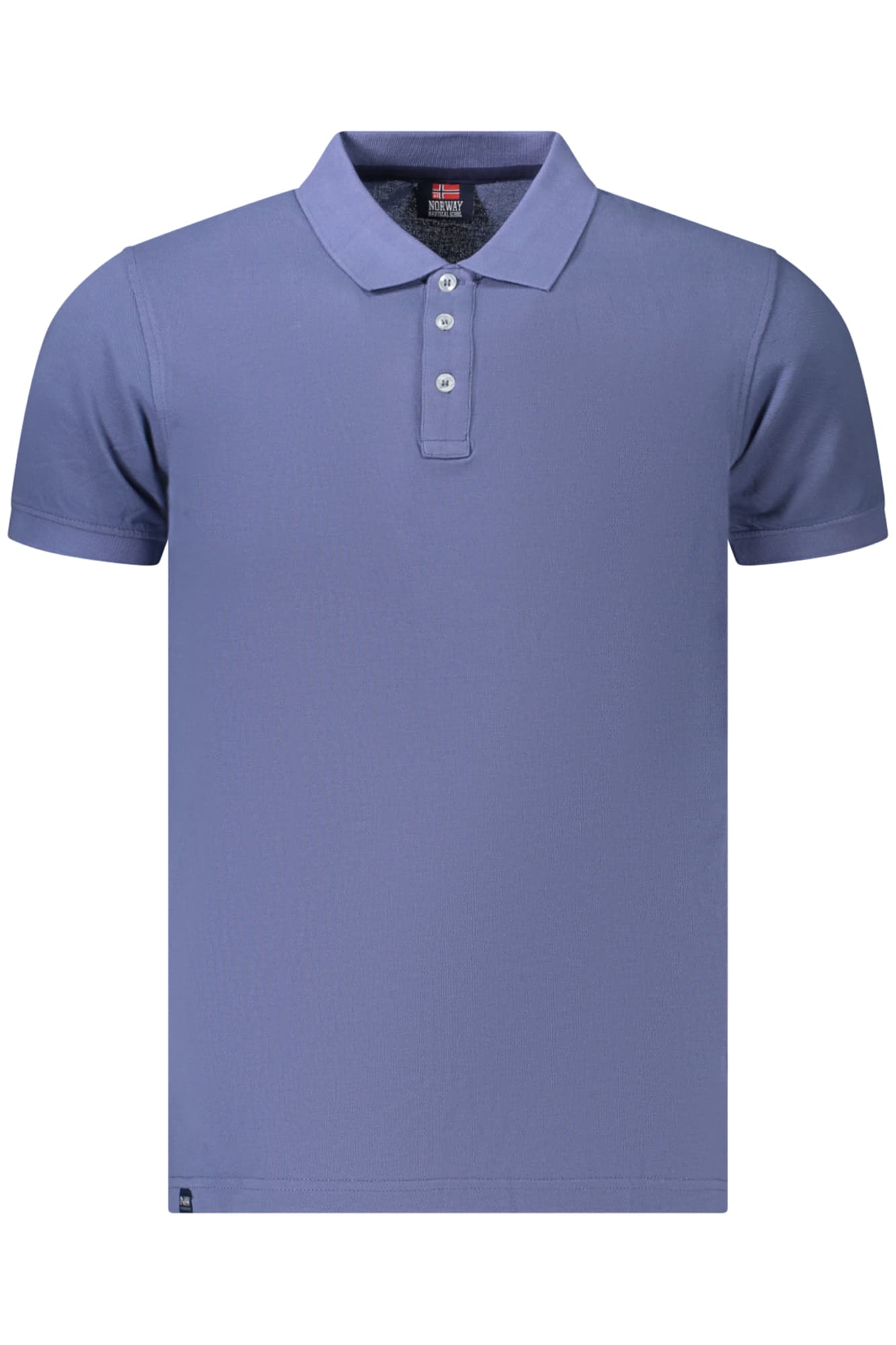 NORWAY 1963 POLO MANICHE CORTE UOMO BLU - Immagine 1