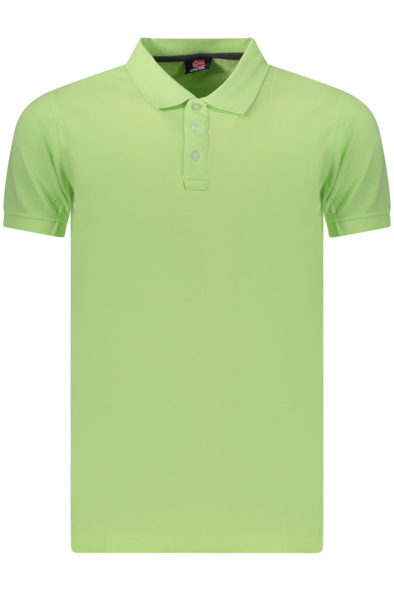 NORWAY 1963 POLO MANICHE CORTE UOMO VERDE - Immagine 1