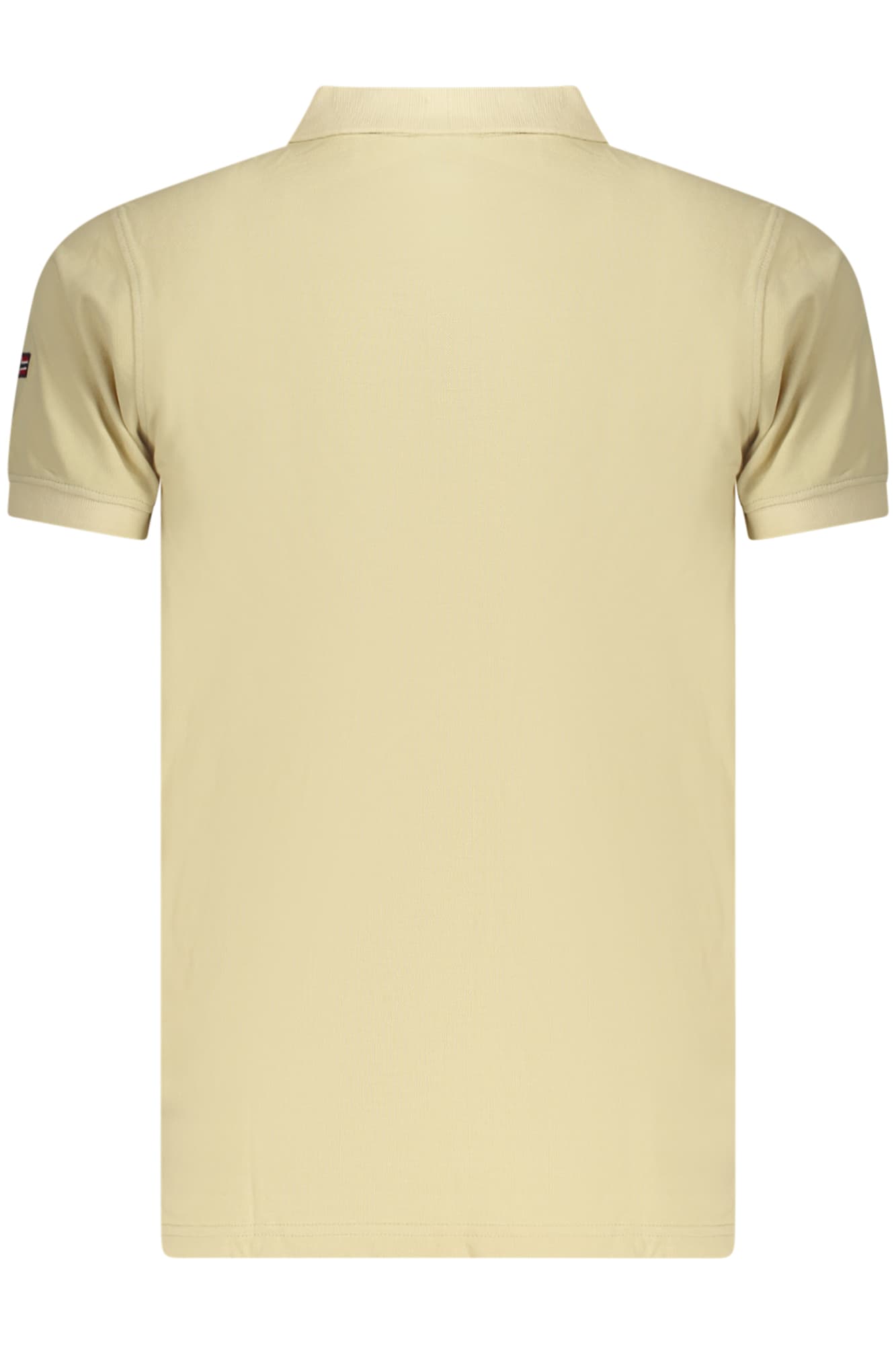NORWAY 1963 POLO MANICHE CORTE UOMO BEIGE - Miniatura 2