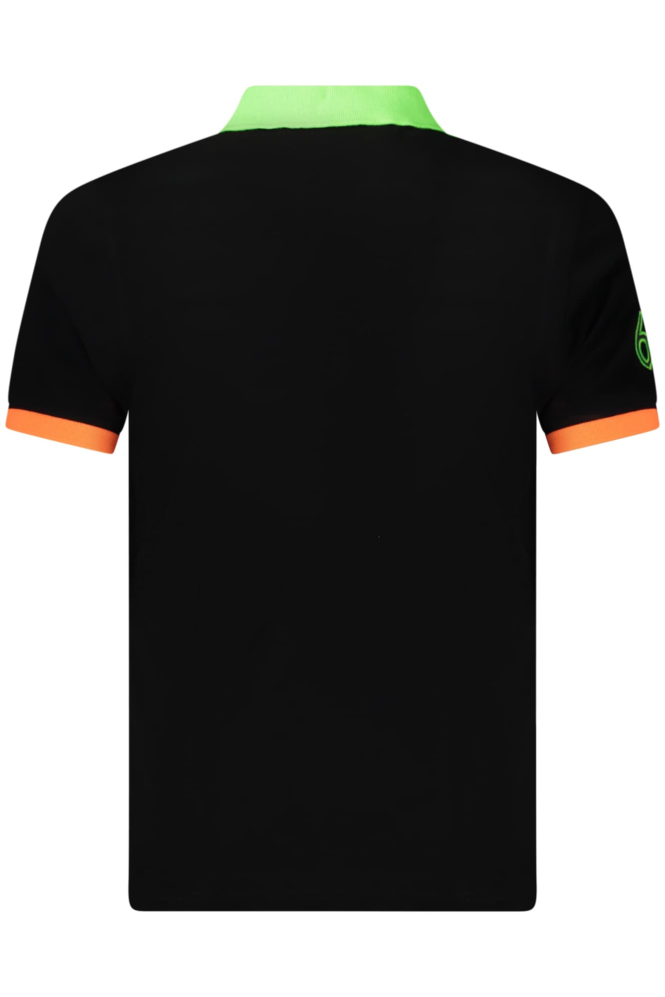 NORWAY 1963 POLO MANICHE CORTE UOMO NERO - Miniatura 2