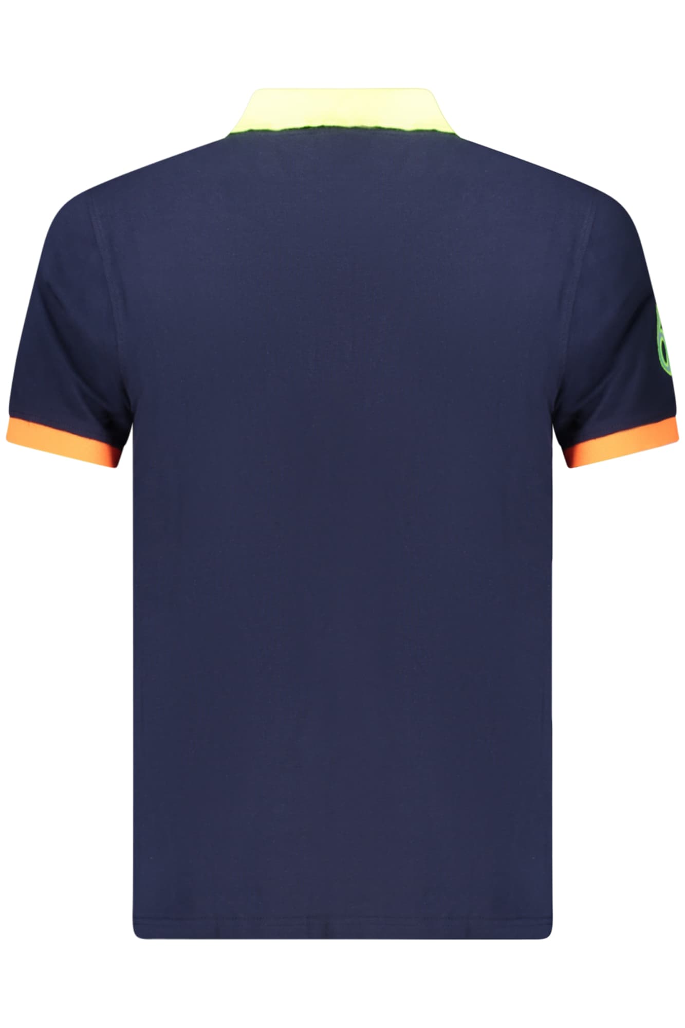 NORWAY 1963 POLO MANICHE CORTE UOMO BLU - Miniatura 2