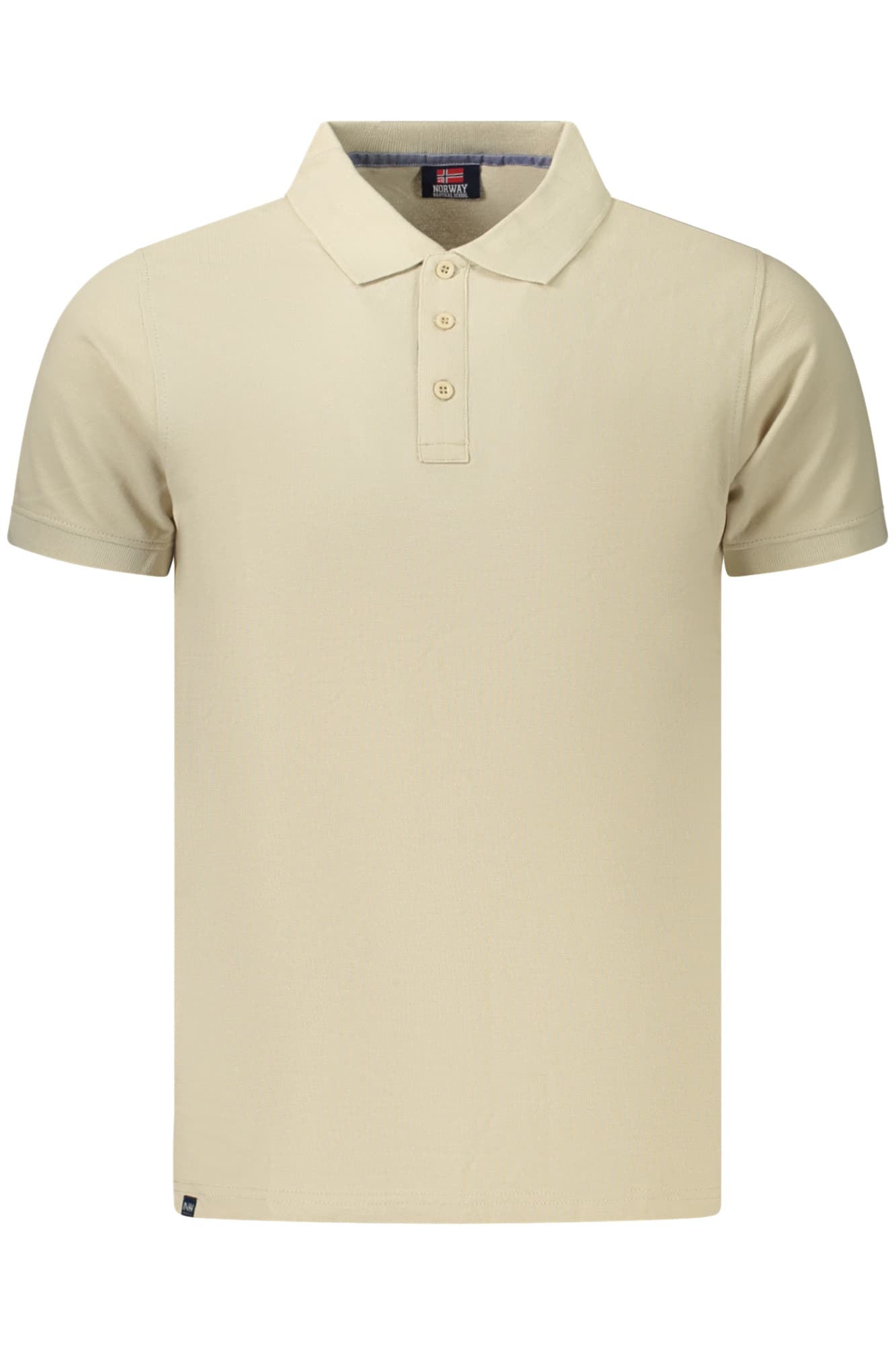 NORWAY 1963 POLO MANICHE CORTE UOMO BEIGE - Immagine principale