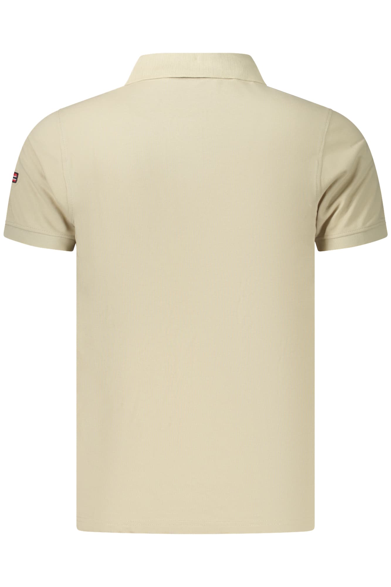 NORWAY 1963 POLO MANICHE CORTE UOMO BEIGE - Miniatura 2